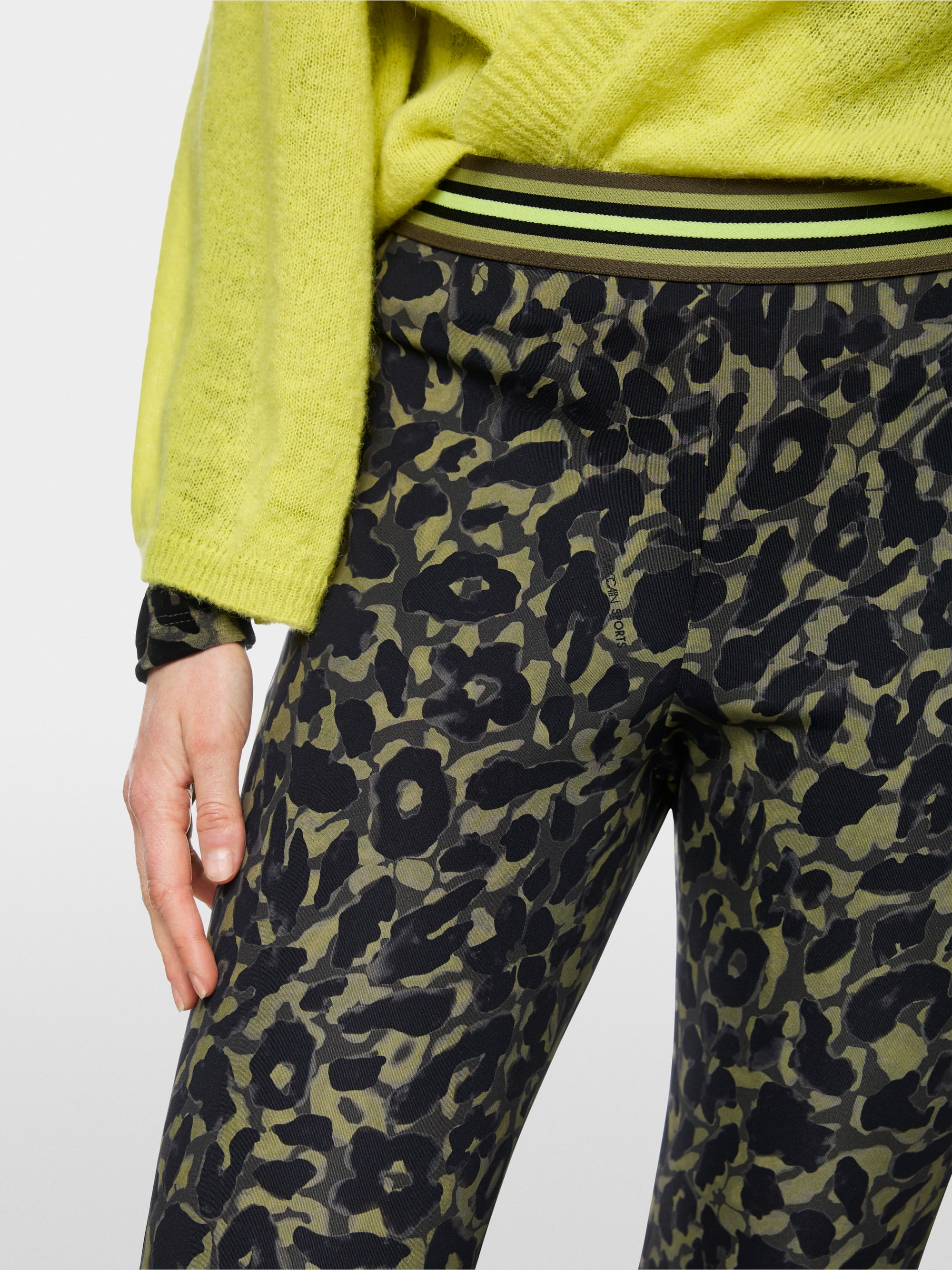 Pantalon à enfiler léopard FREDERICA