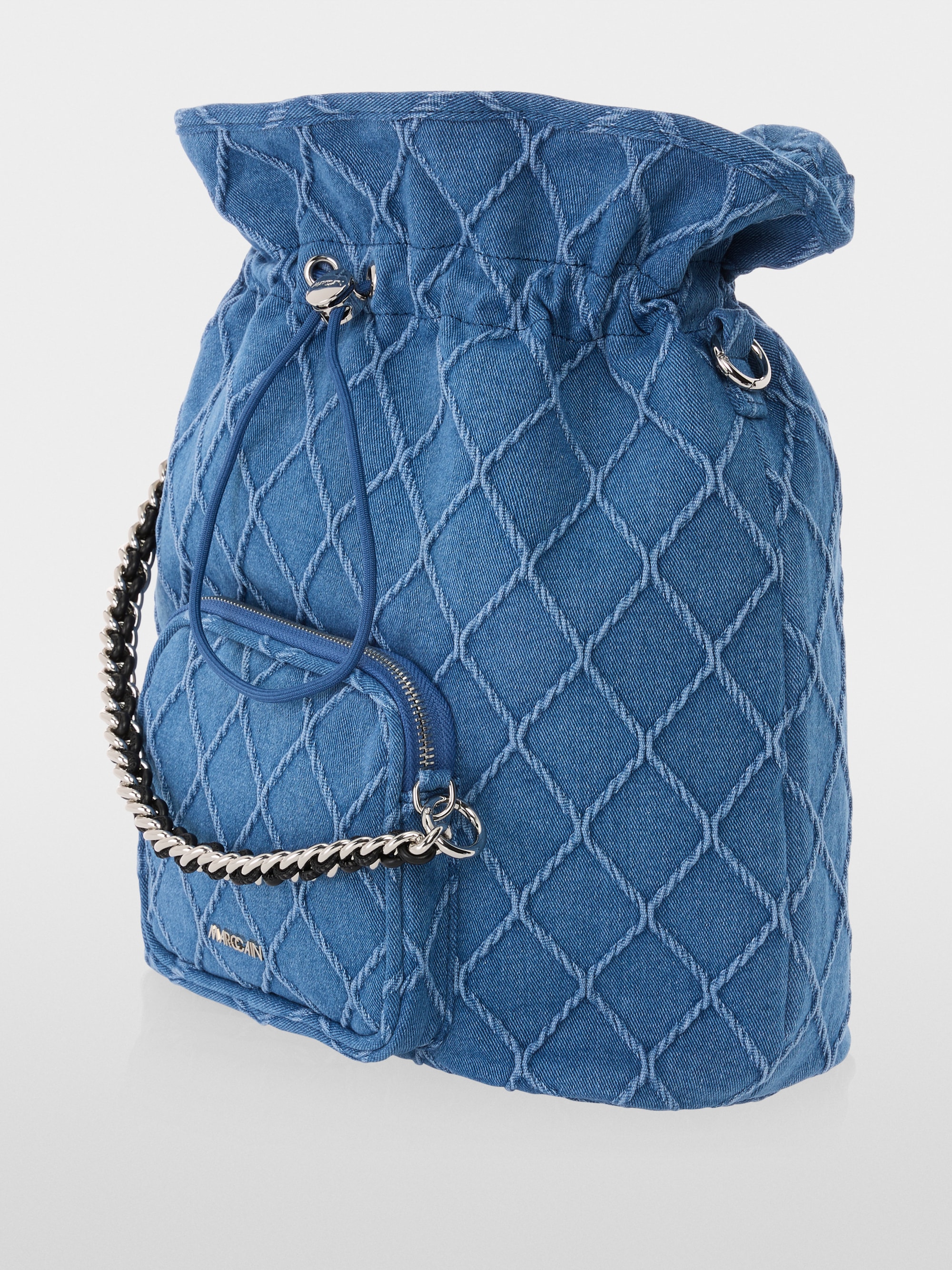 Beuteltasche aus Jeansstoff