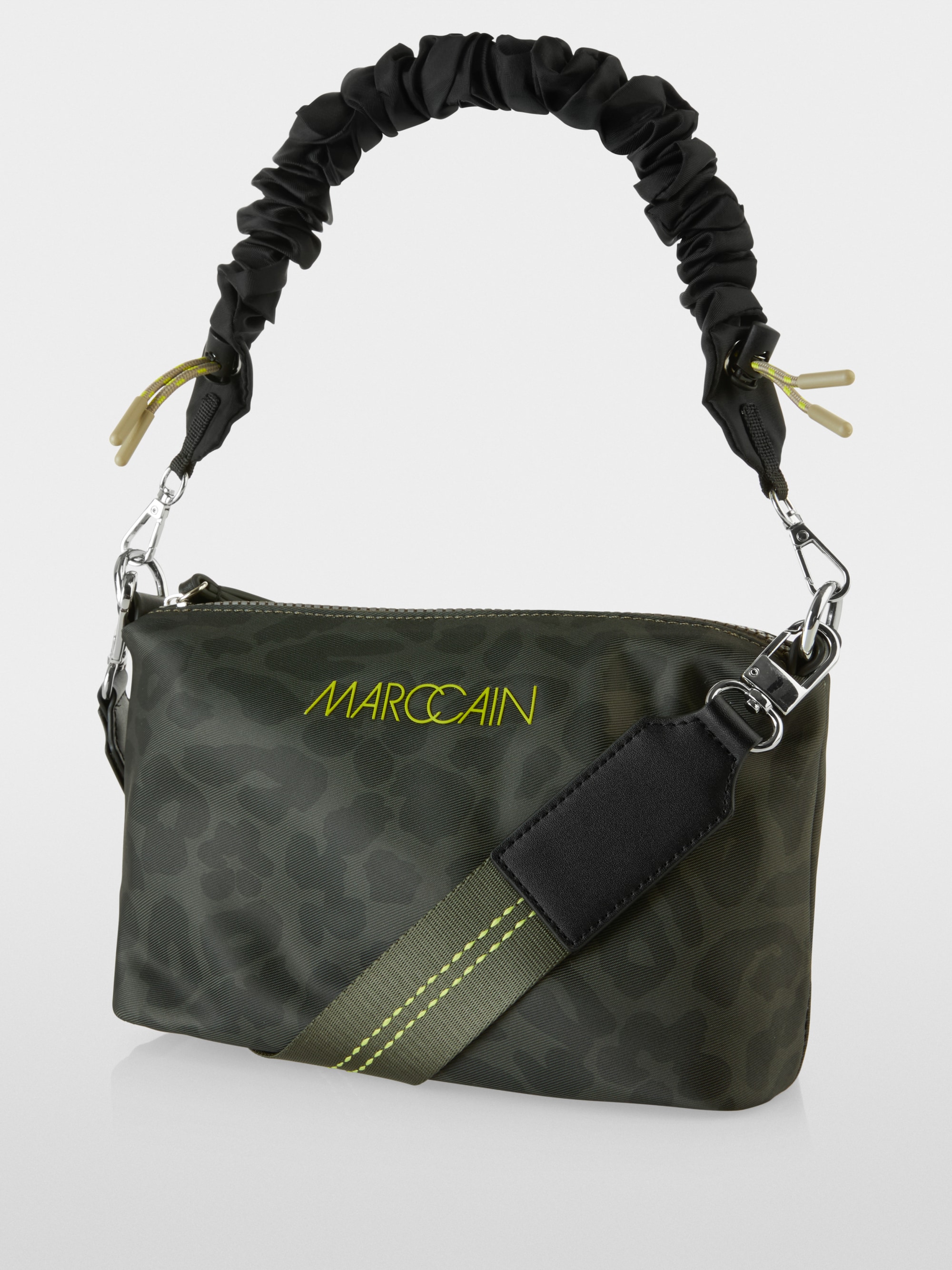 Petit sac à bandoulière léopard en nylon