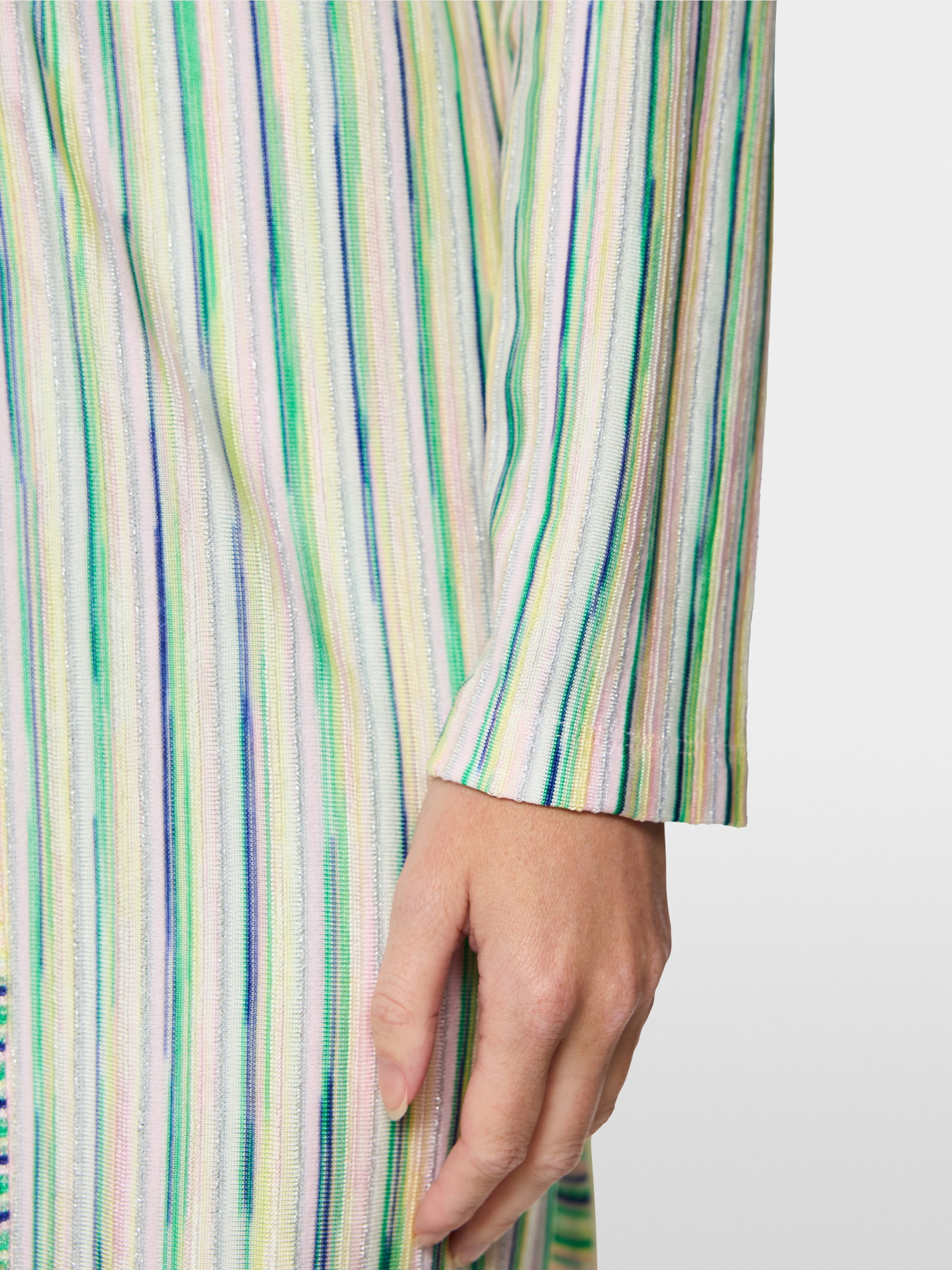 ‘Knitted in Germany’ long coat