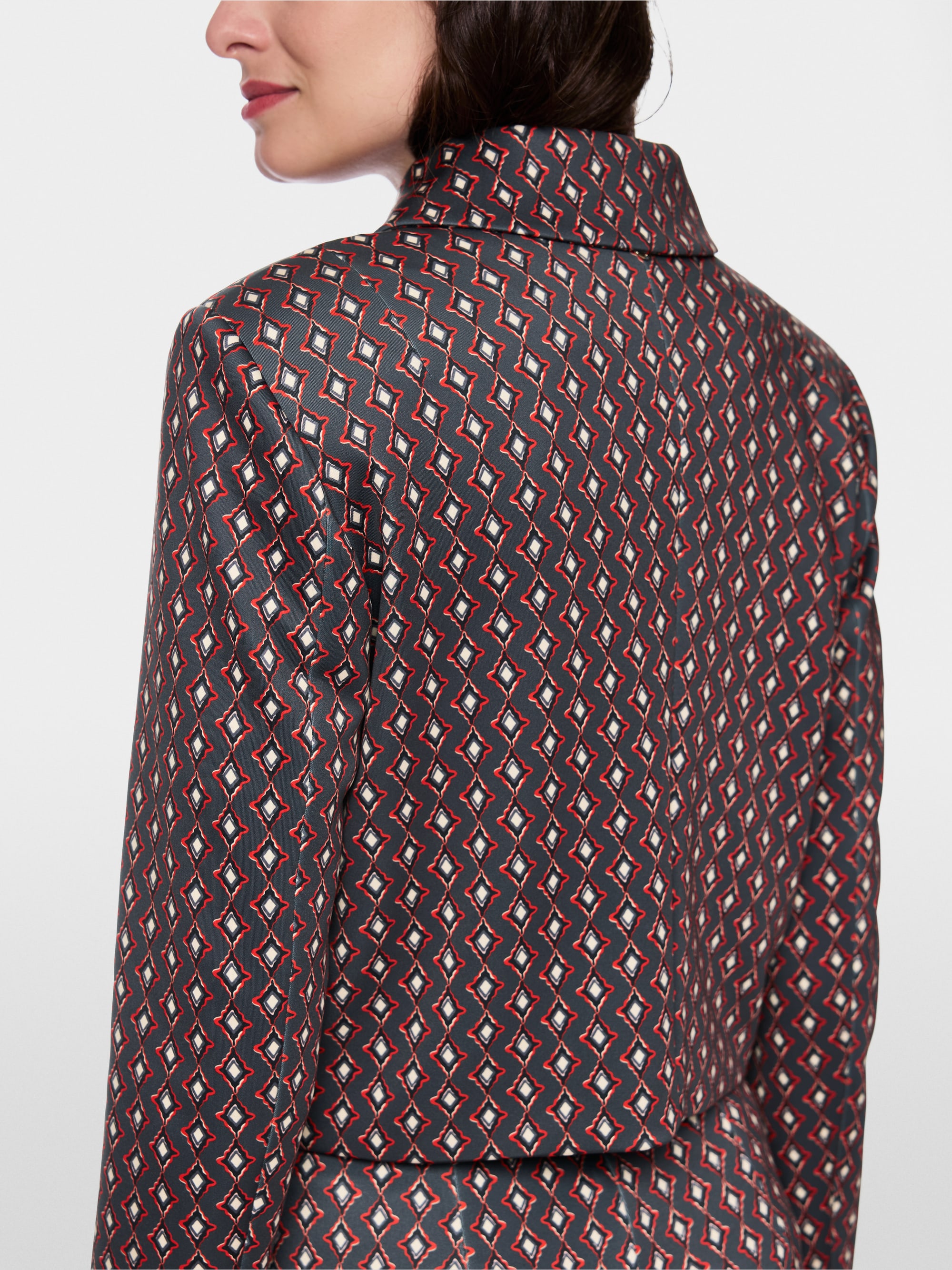 Jacke aus Scuba-Jersey