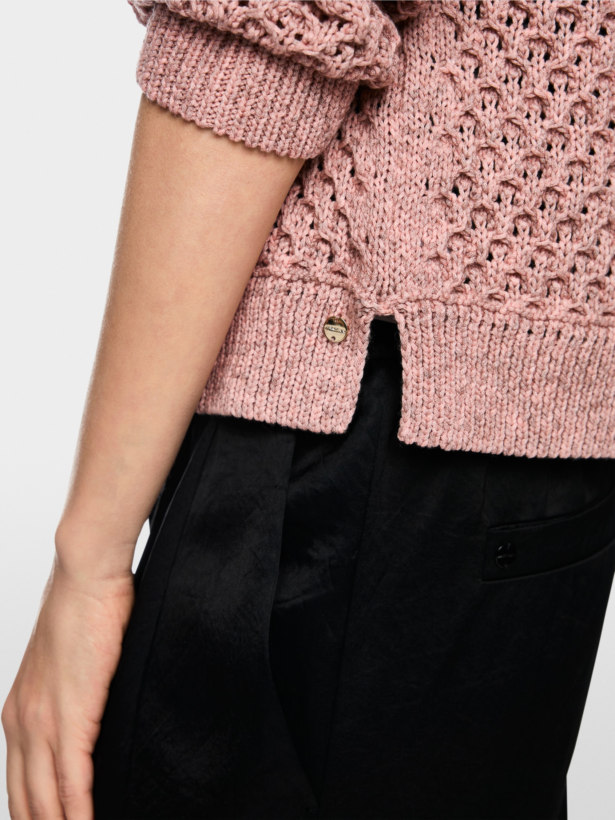 Ajour cardigan Knitted in Germany