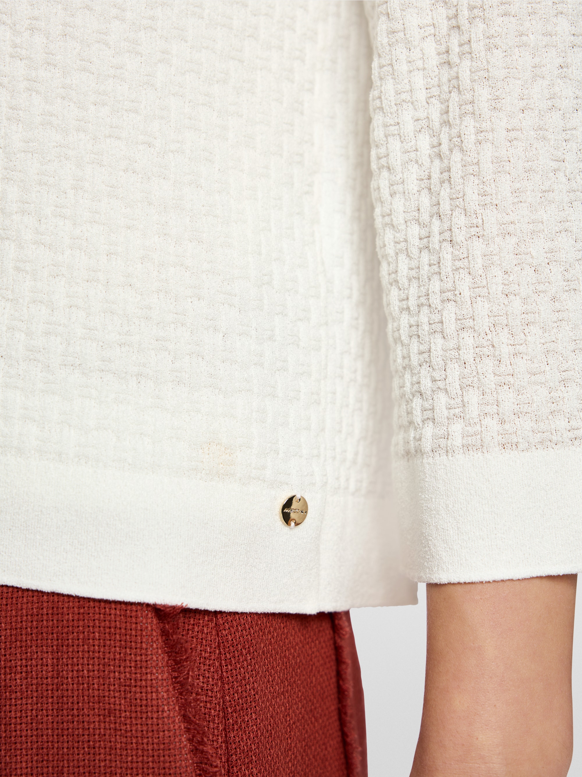 ‘Knitted in Germany’ textured cardigan