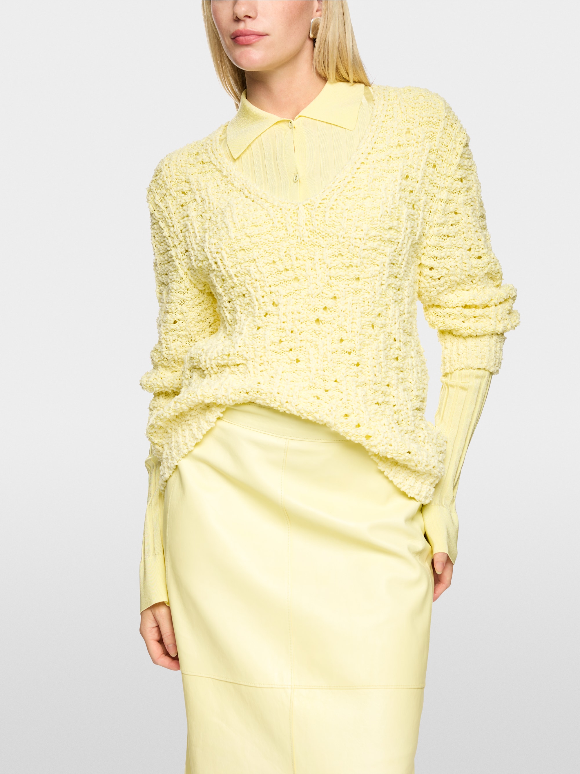 Pull en maille épaisse Knitted in Germany