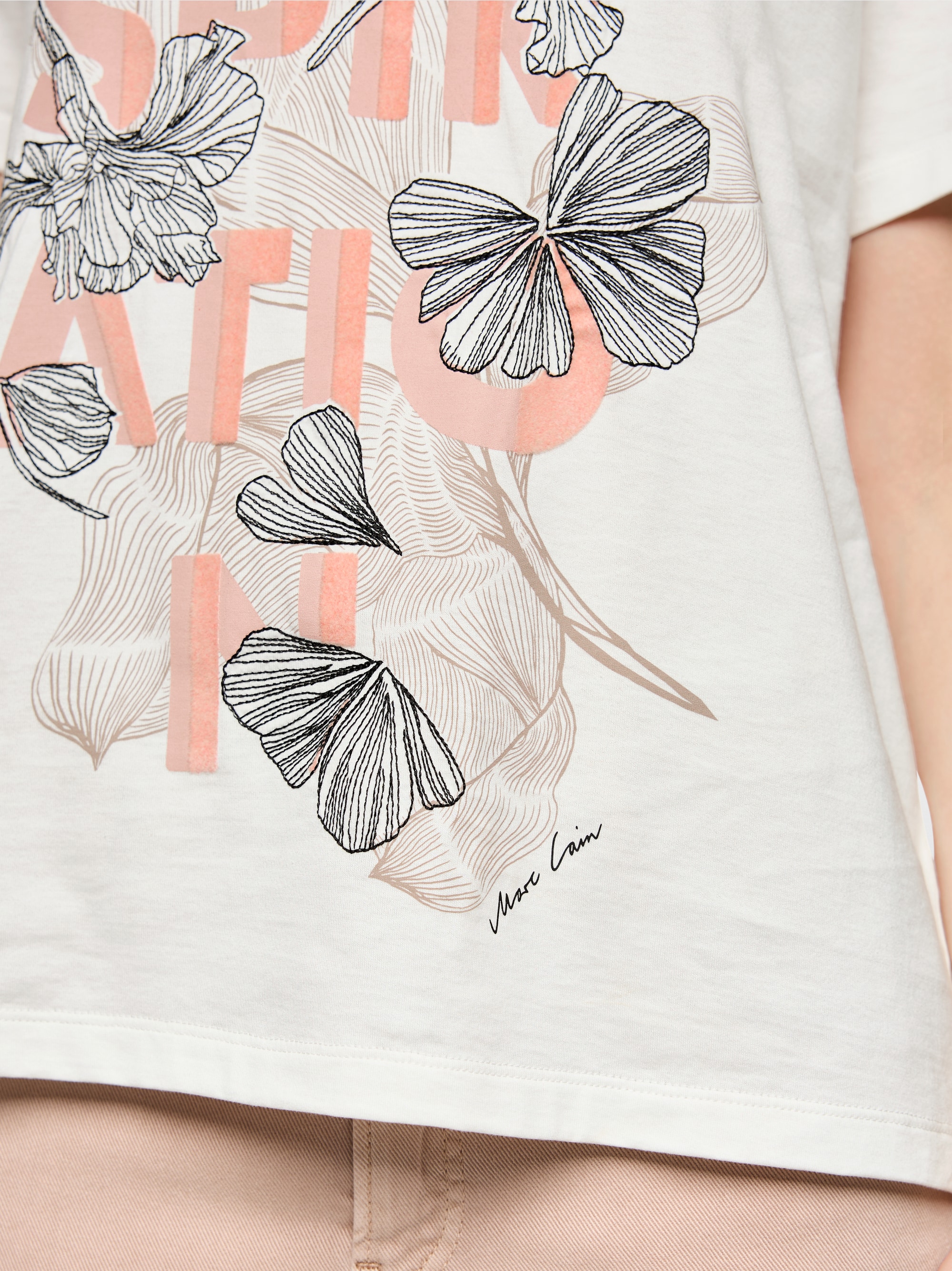 T-shirt à col rond « Rethink Together »