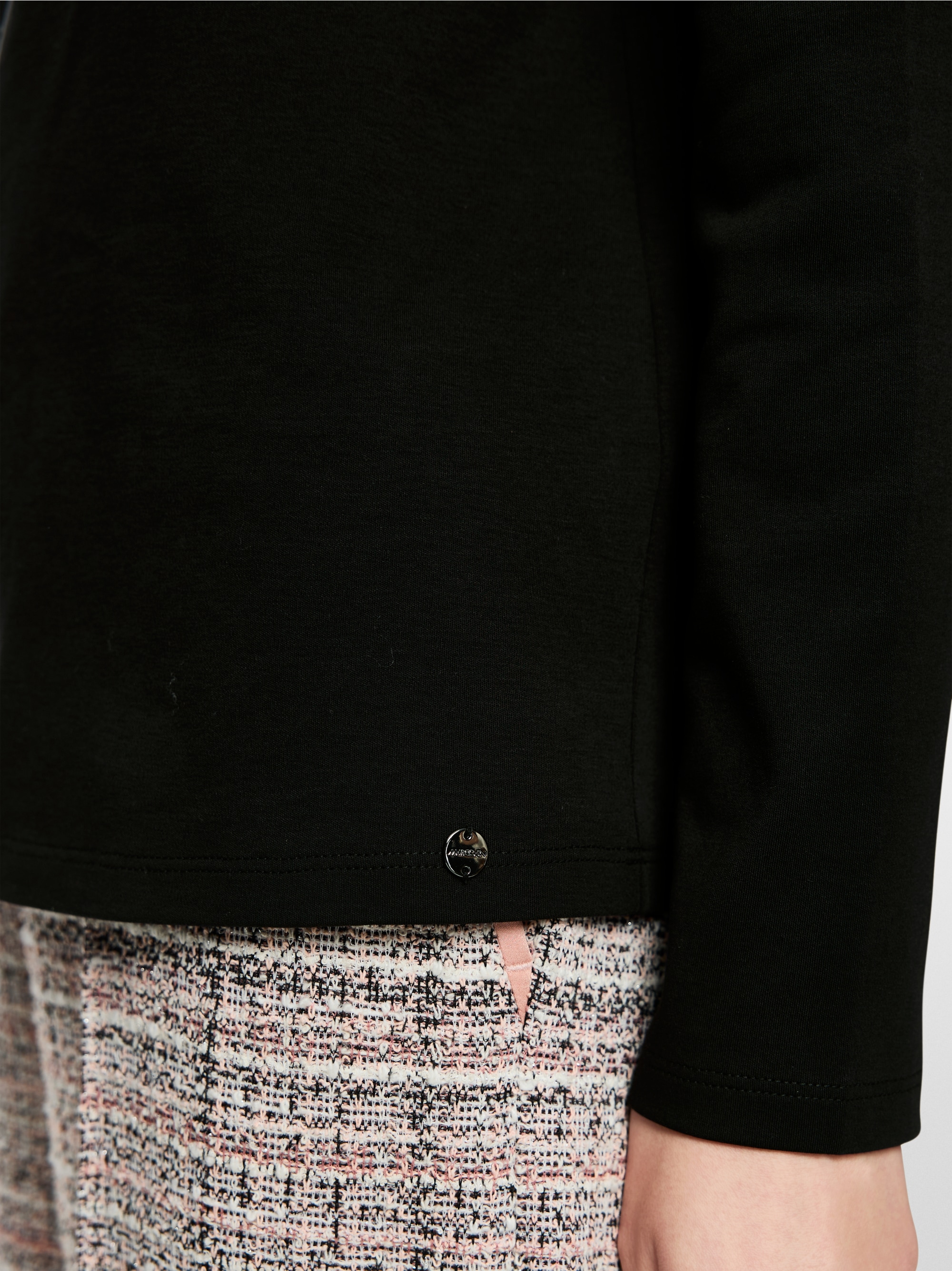 Polo à manches longues en coton