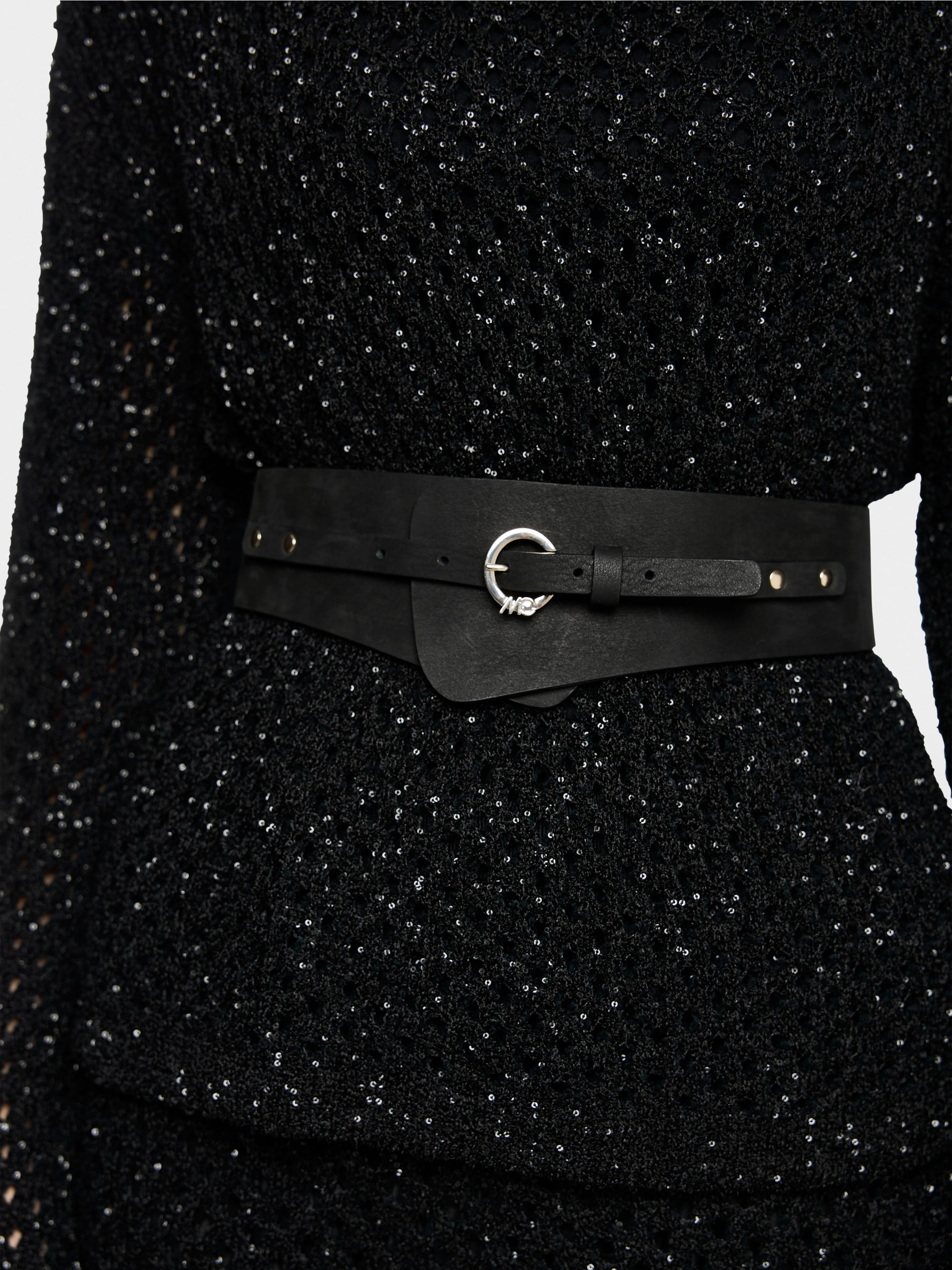 Ceinture taille en cuir