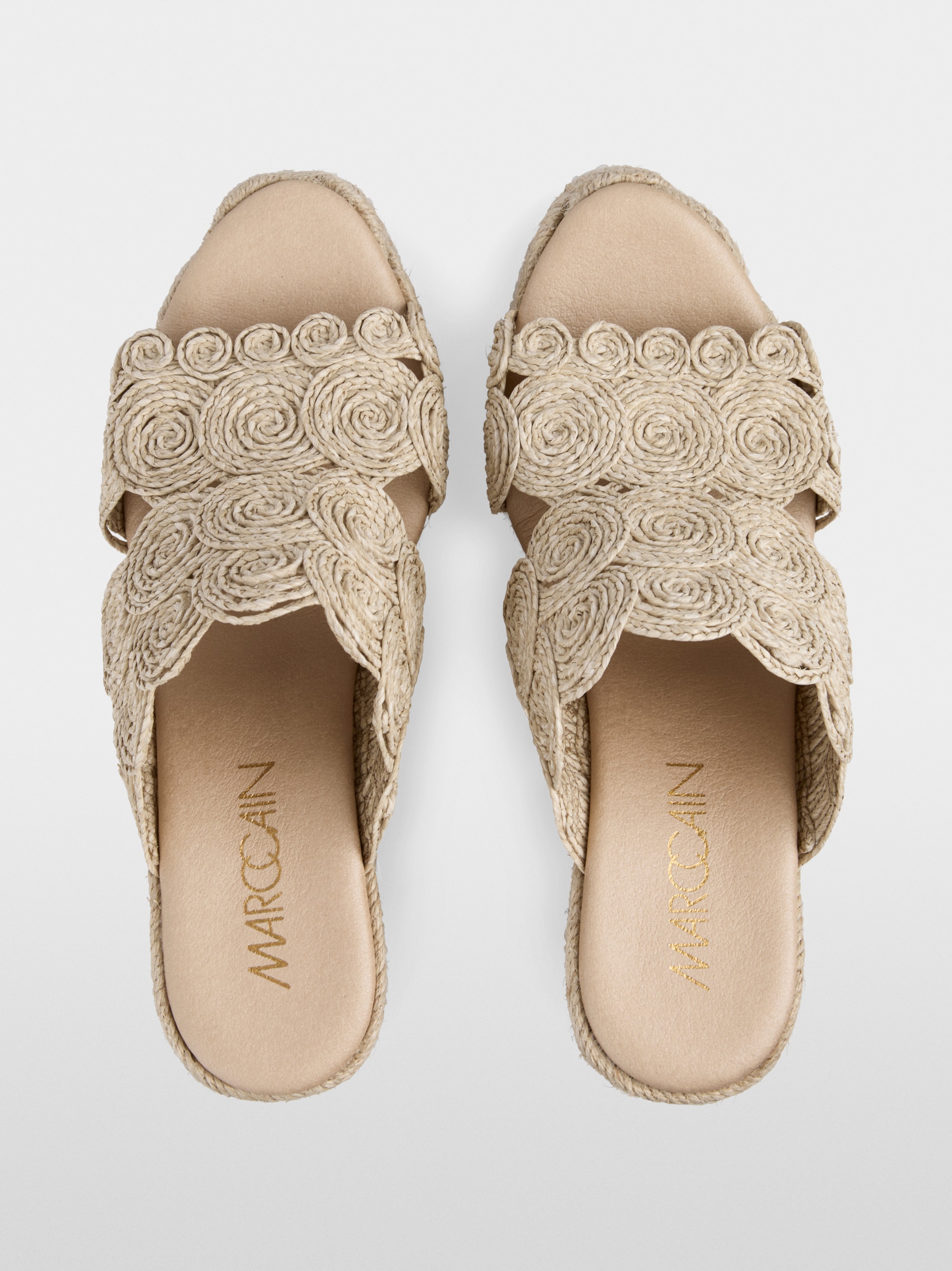 Espadrilles with wedge heel