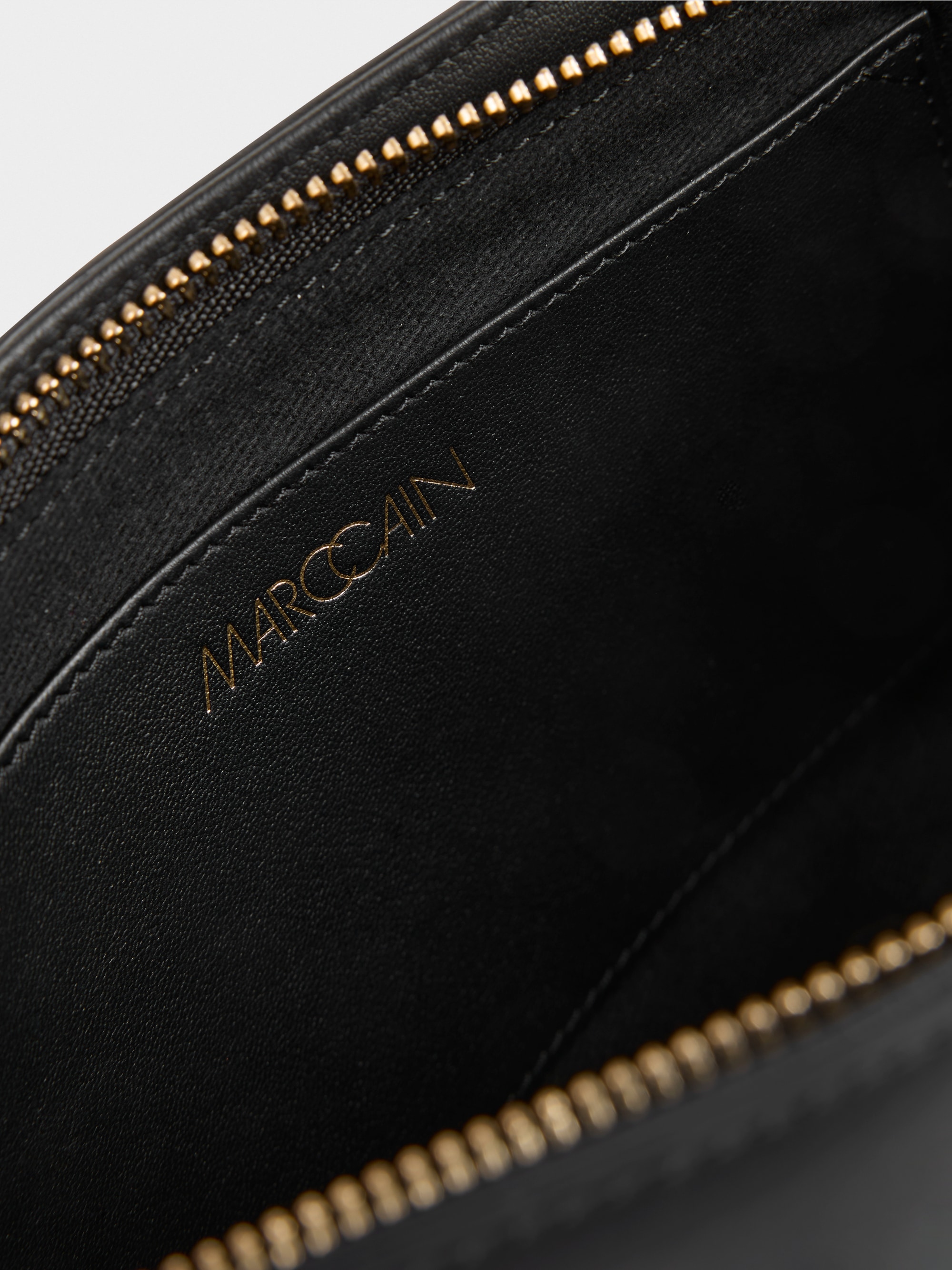 Mini leather bag with stud details