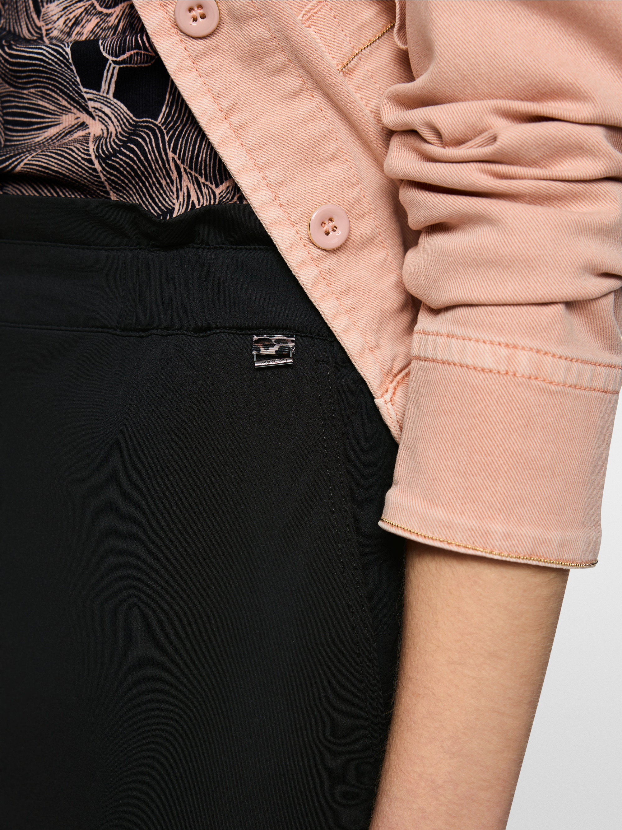 FRANCA pants with paperbag waistband