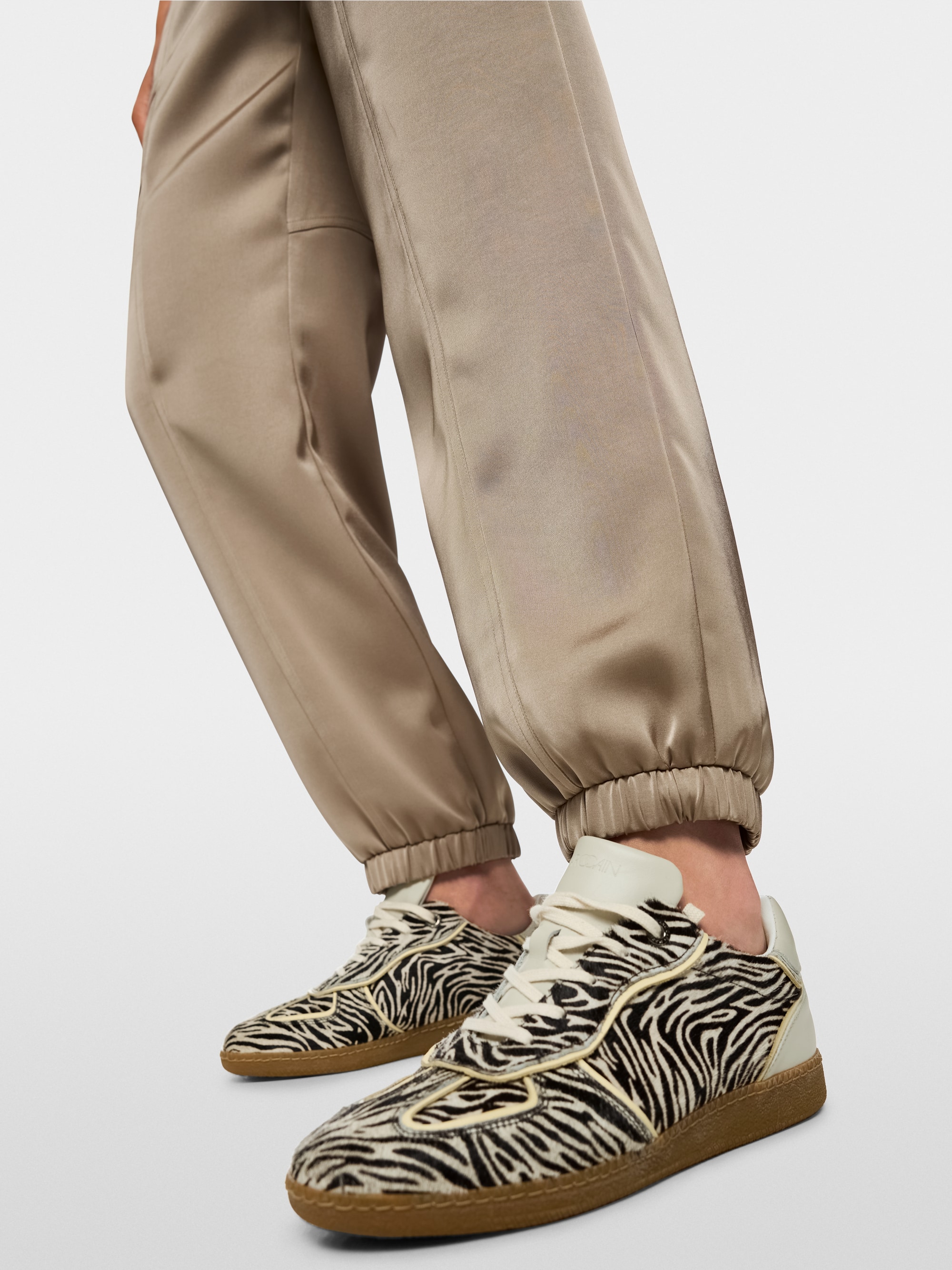 RHODOS relaxed fit fabric pants