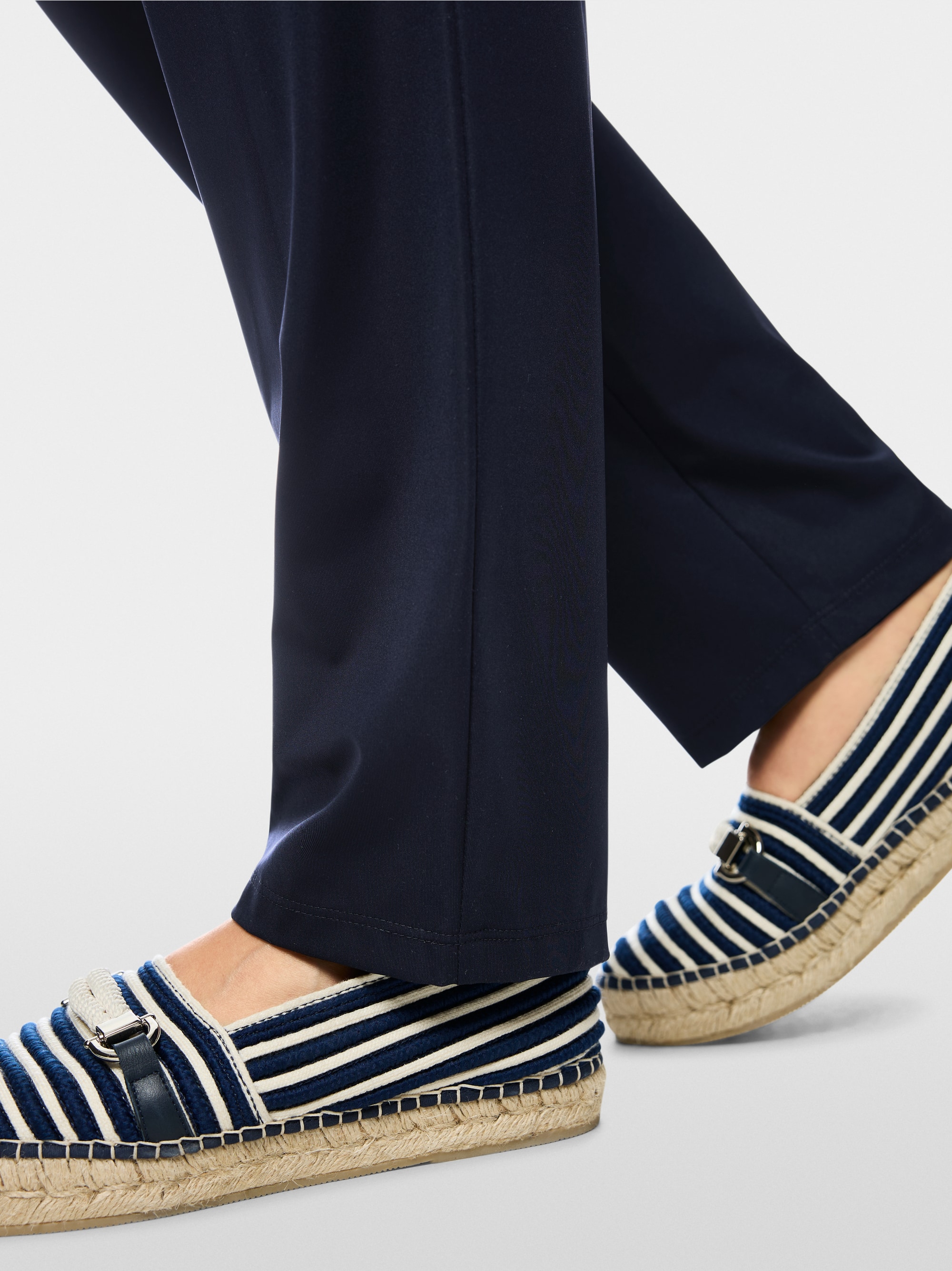 FAQUS high-waist stretch trousers