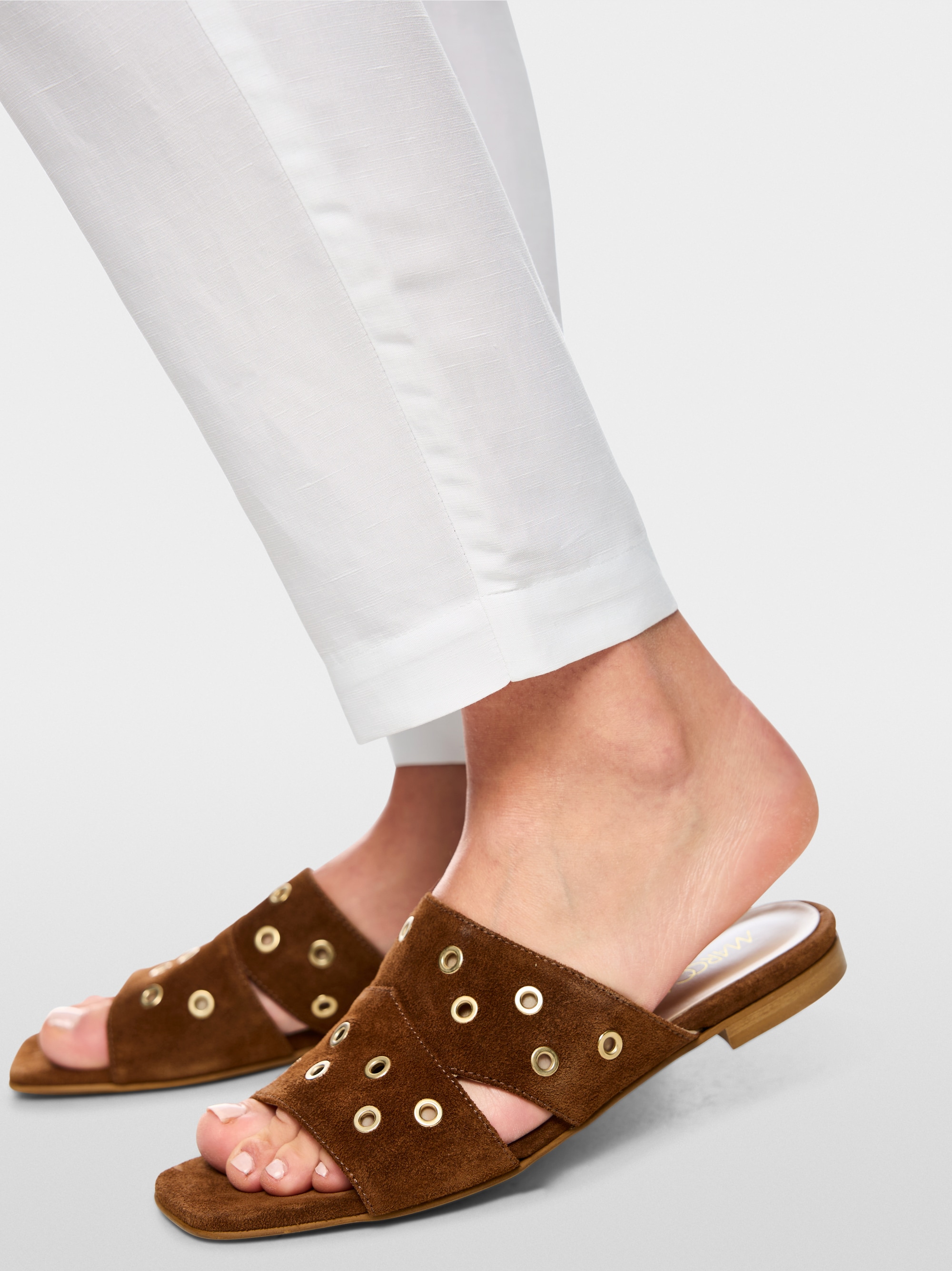 RHODOS viscose-linen jogging trousers