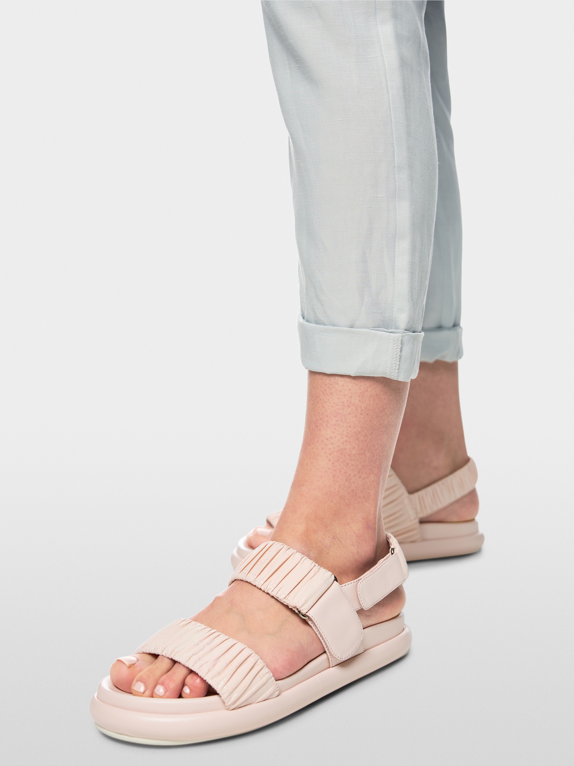 RHODOS viscose-linen jogging trousers