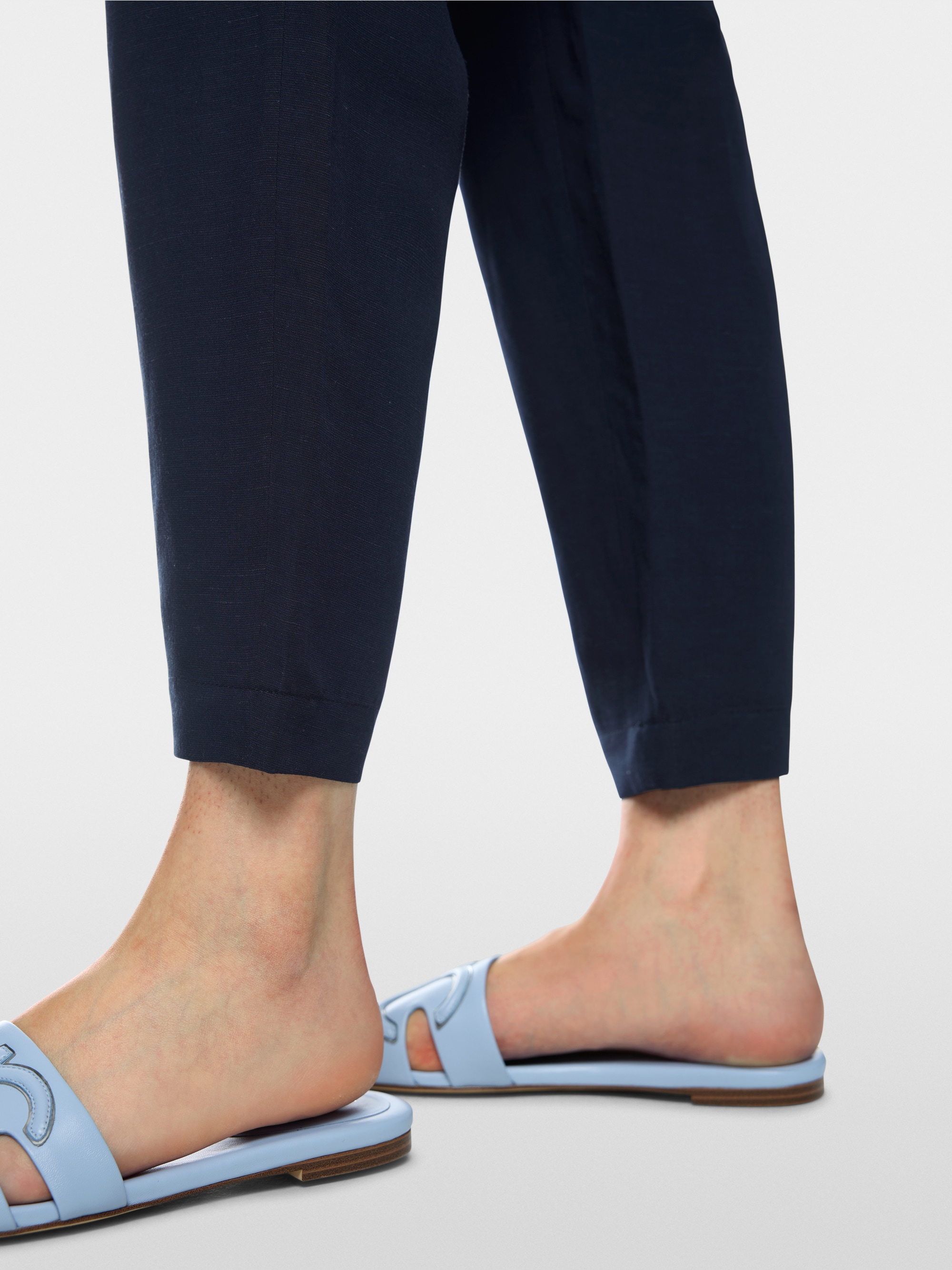 RHODOS viscose-linen jogging trousers