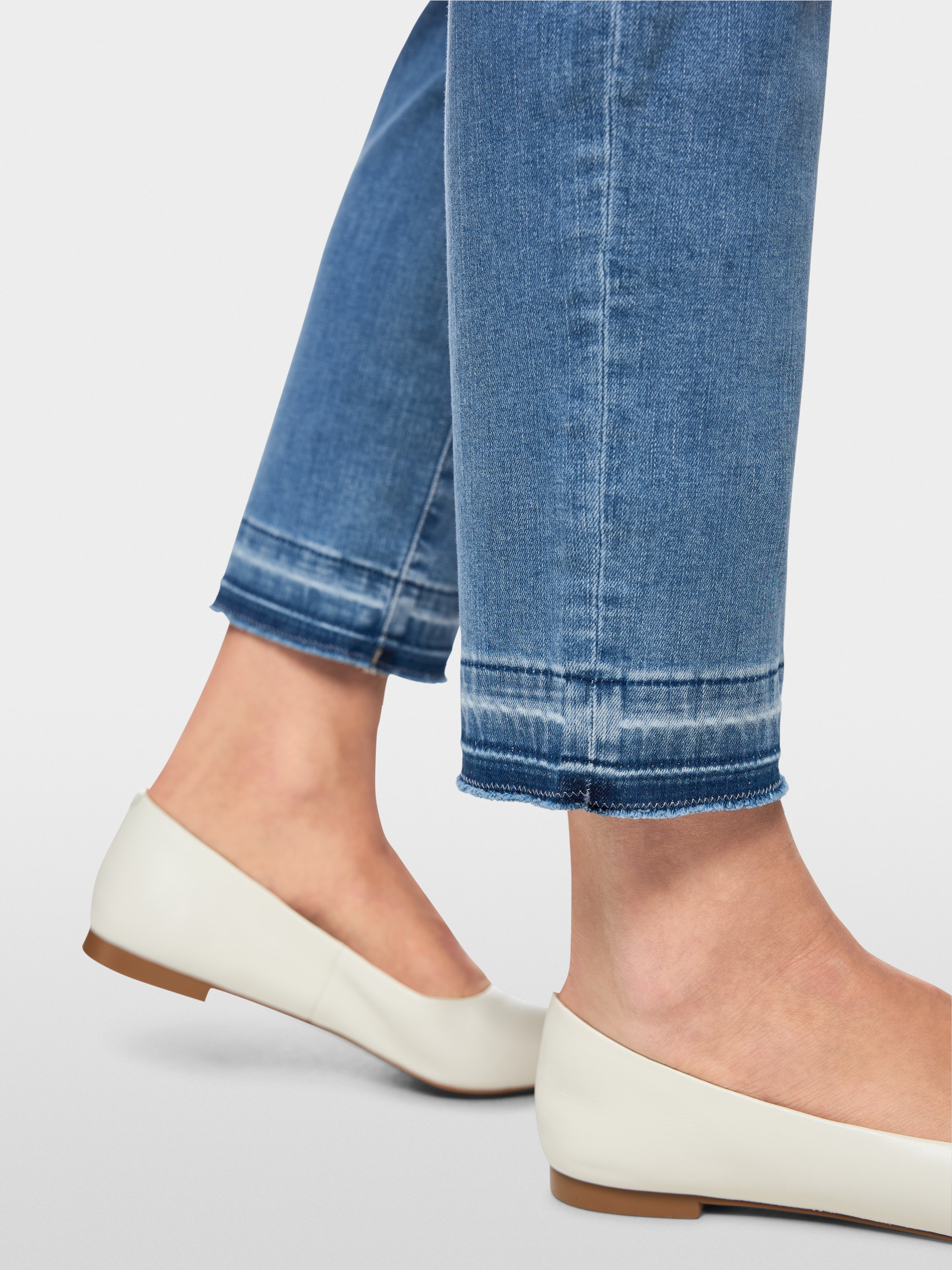 SILEA slim-fit jeans with cropped cut