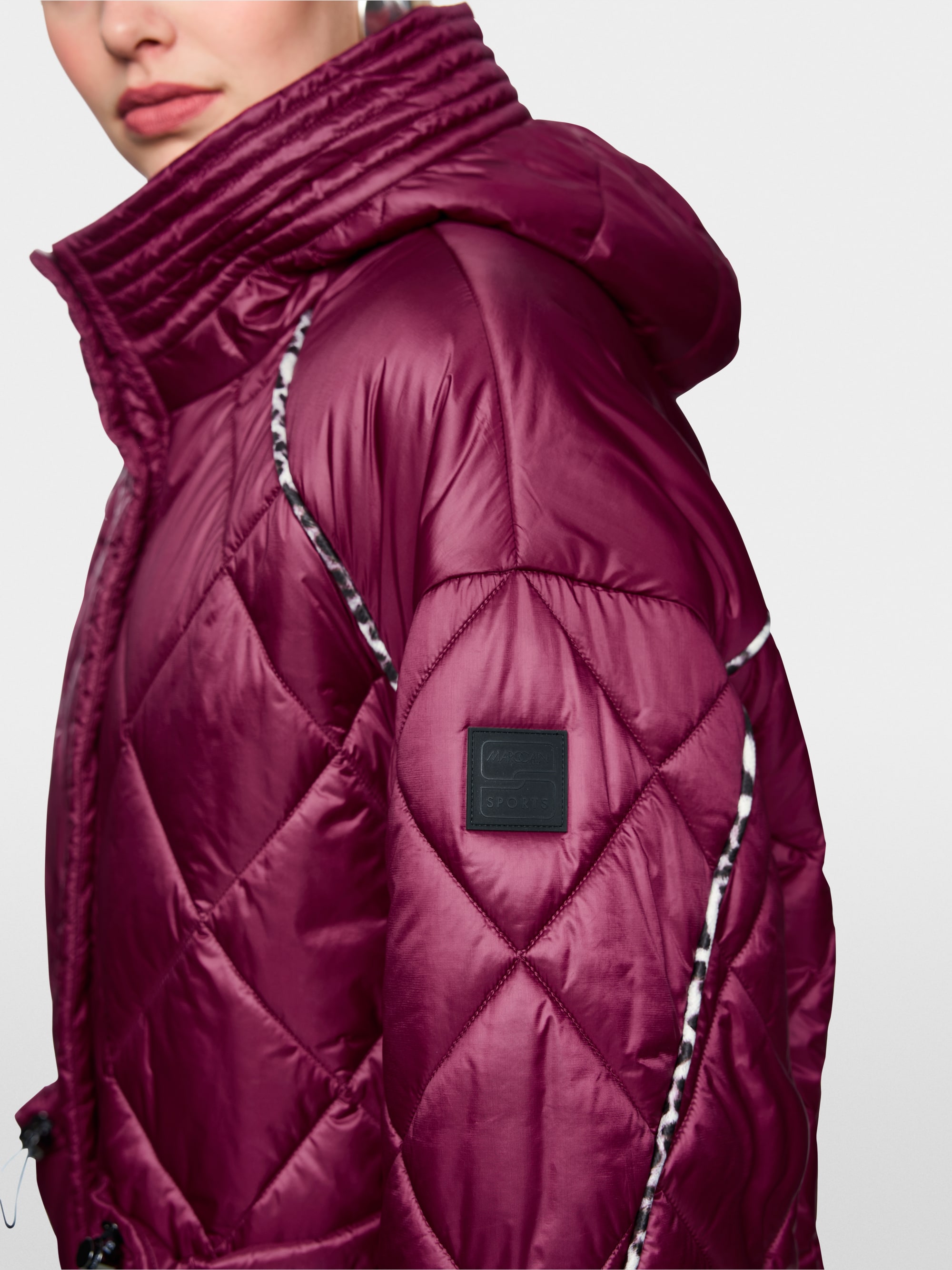 ‘Rethink Together’ quilted jacket