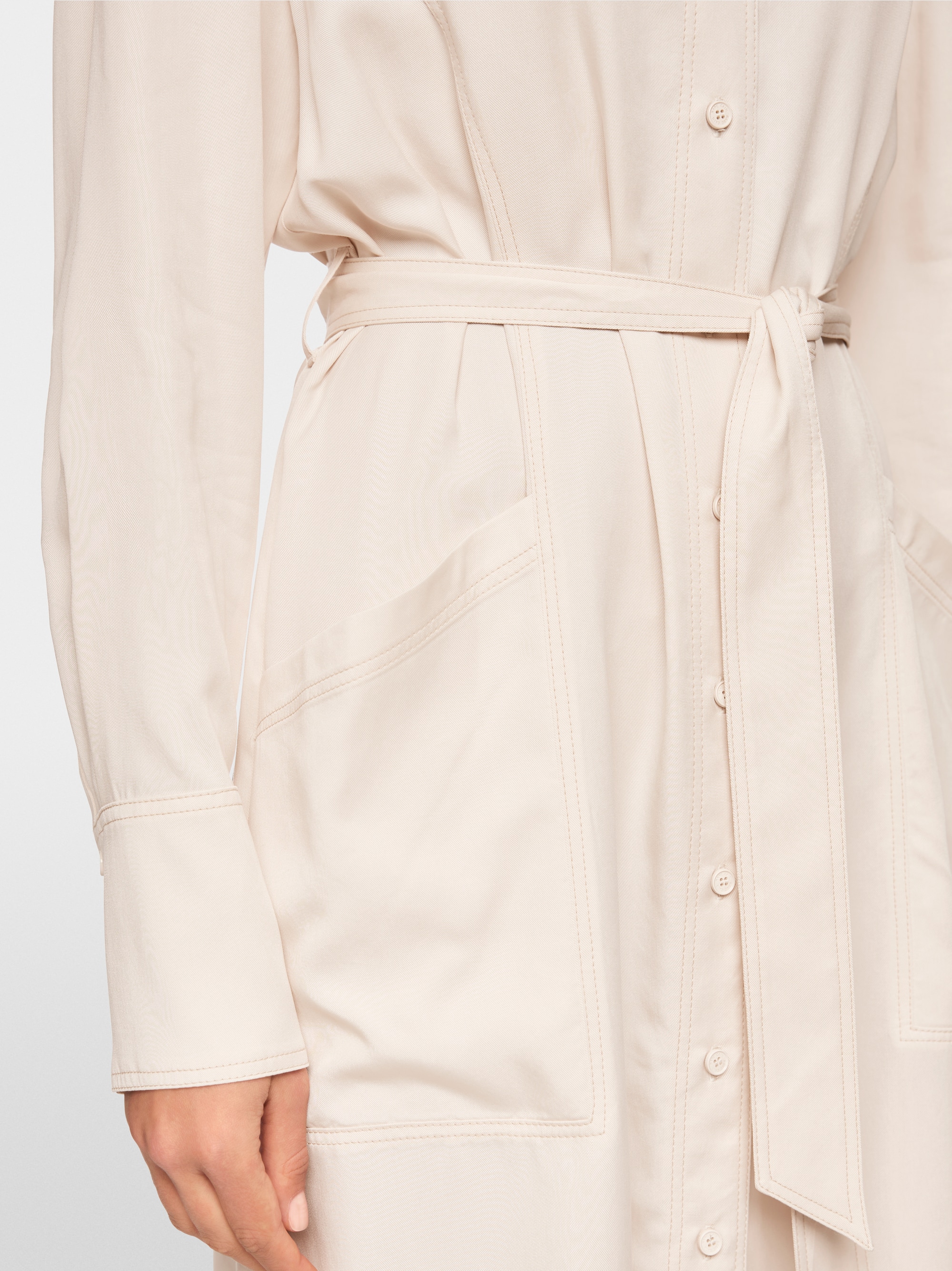 Robe chemisier longue « Rethink Together »