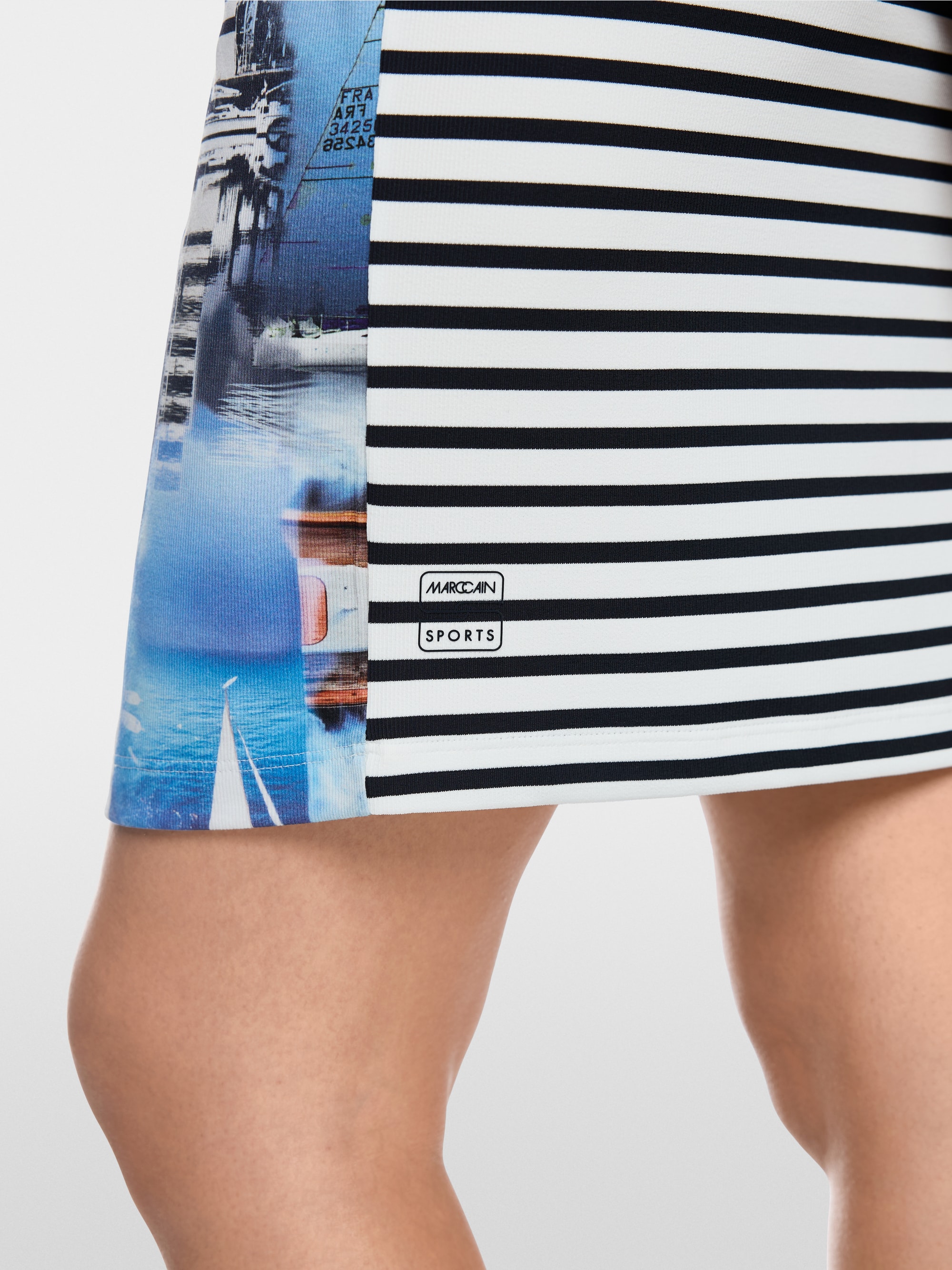 Robe à imprimé marin