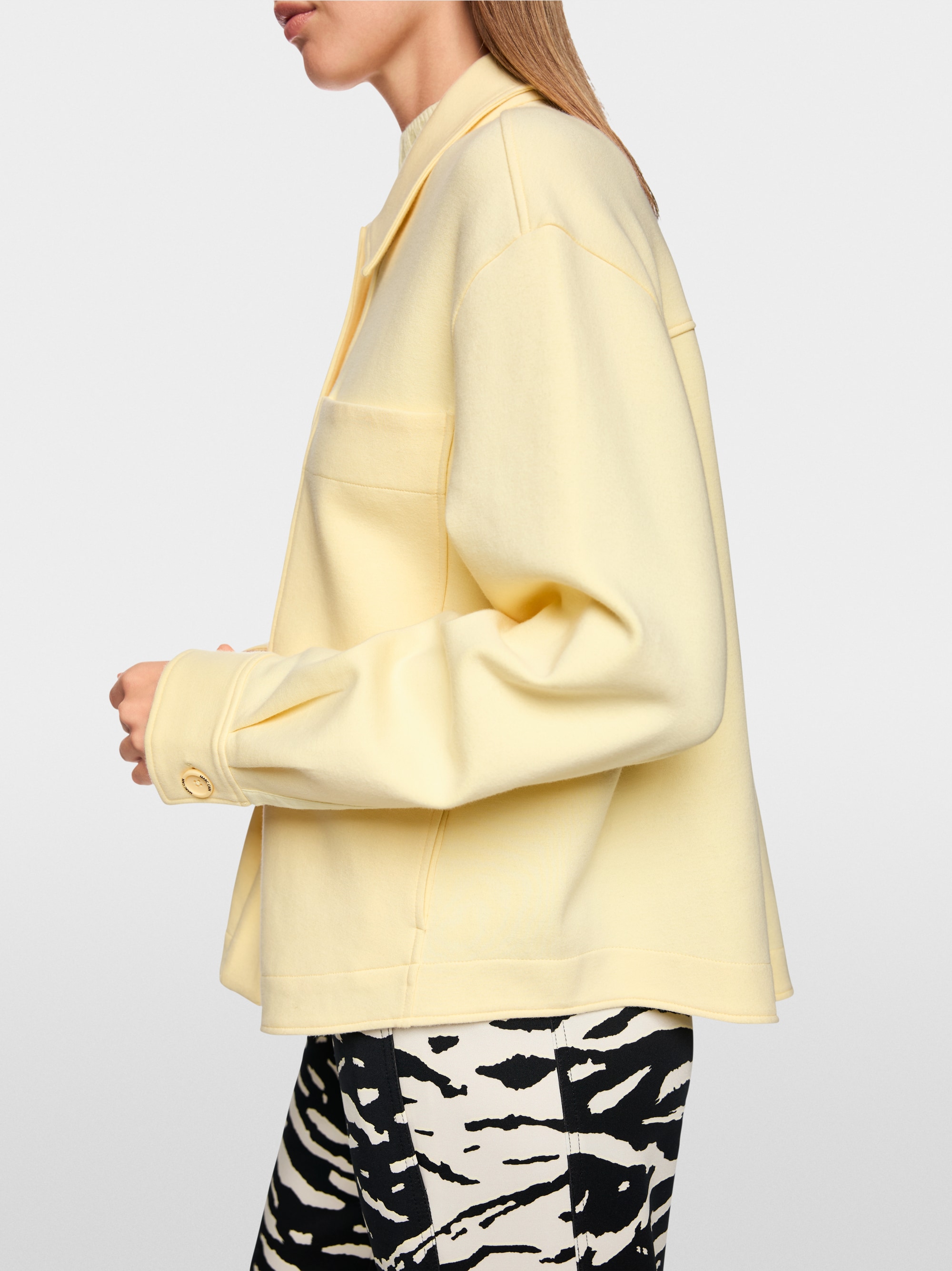 Soft shirt blouse jacket