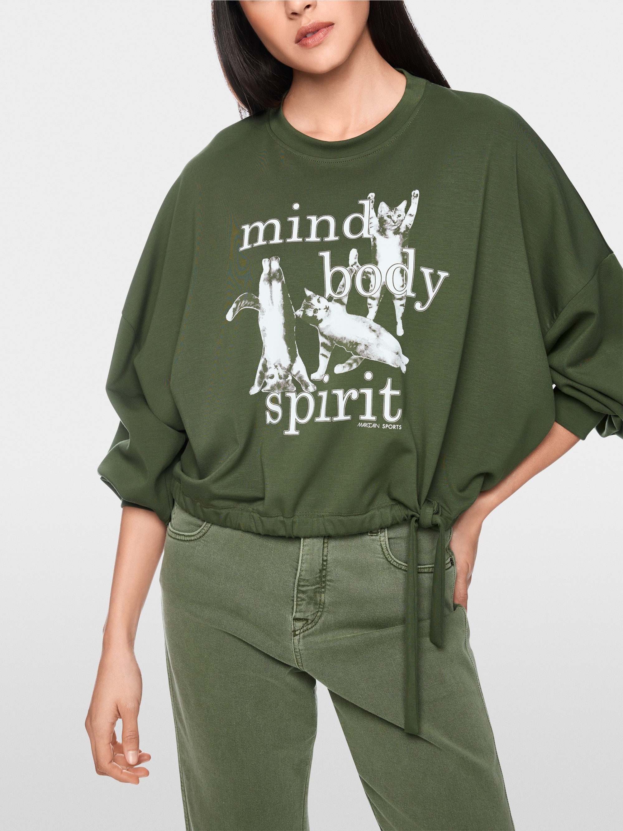 Sweatshirt with print