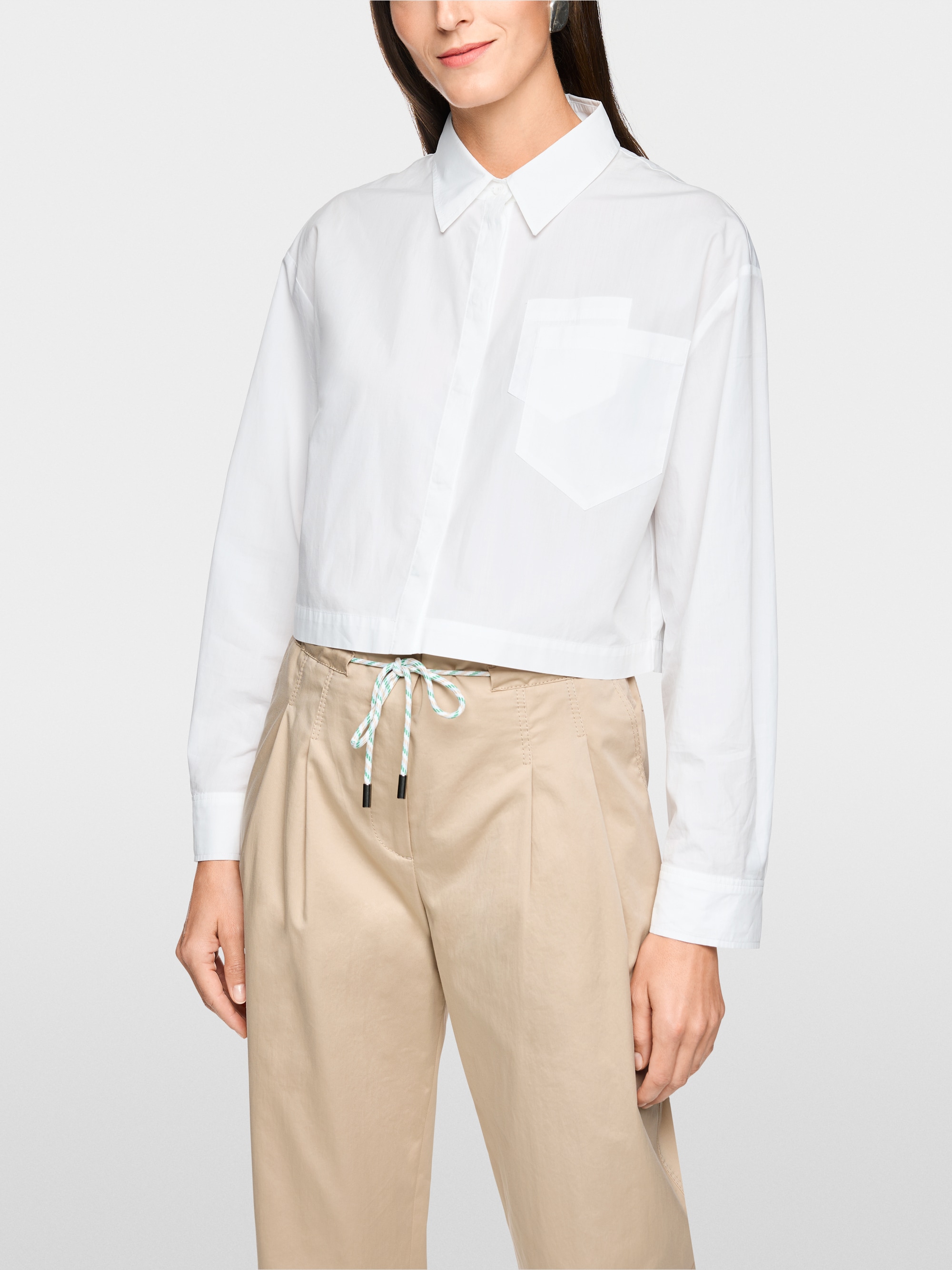 ‘Rethink Together’ short blouse