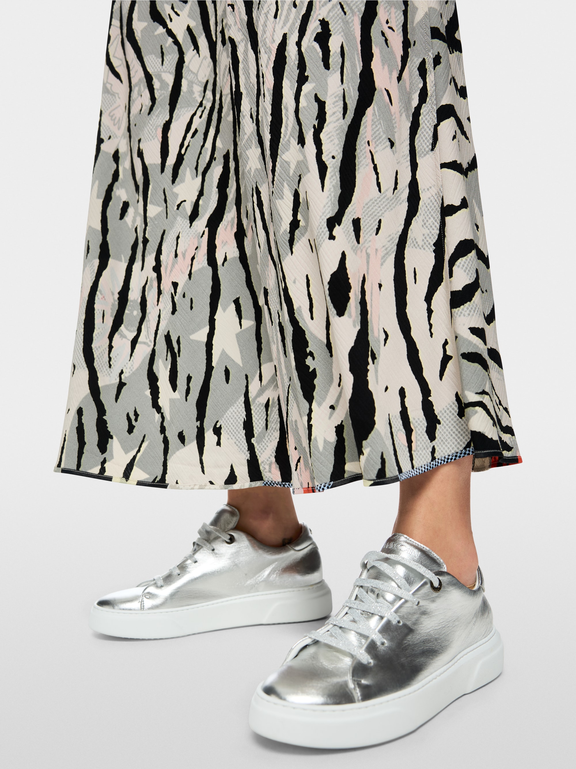 Jupe réversible avec imprimé