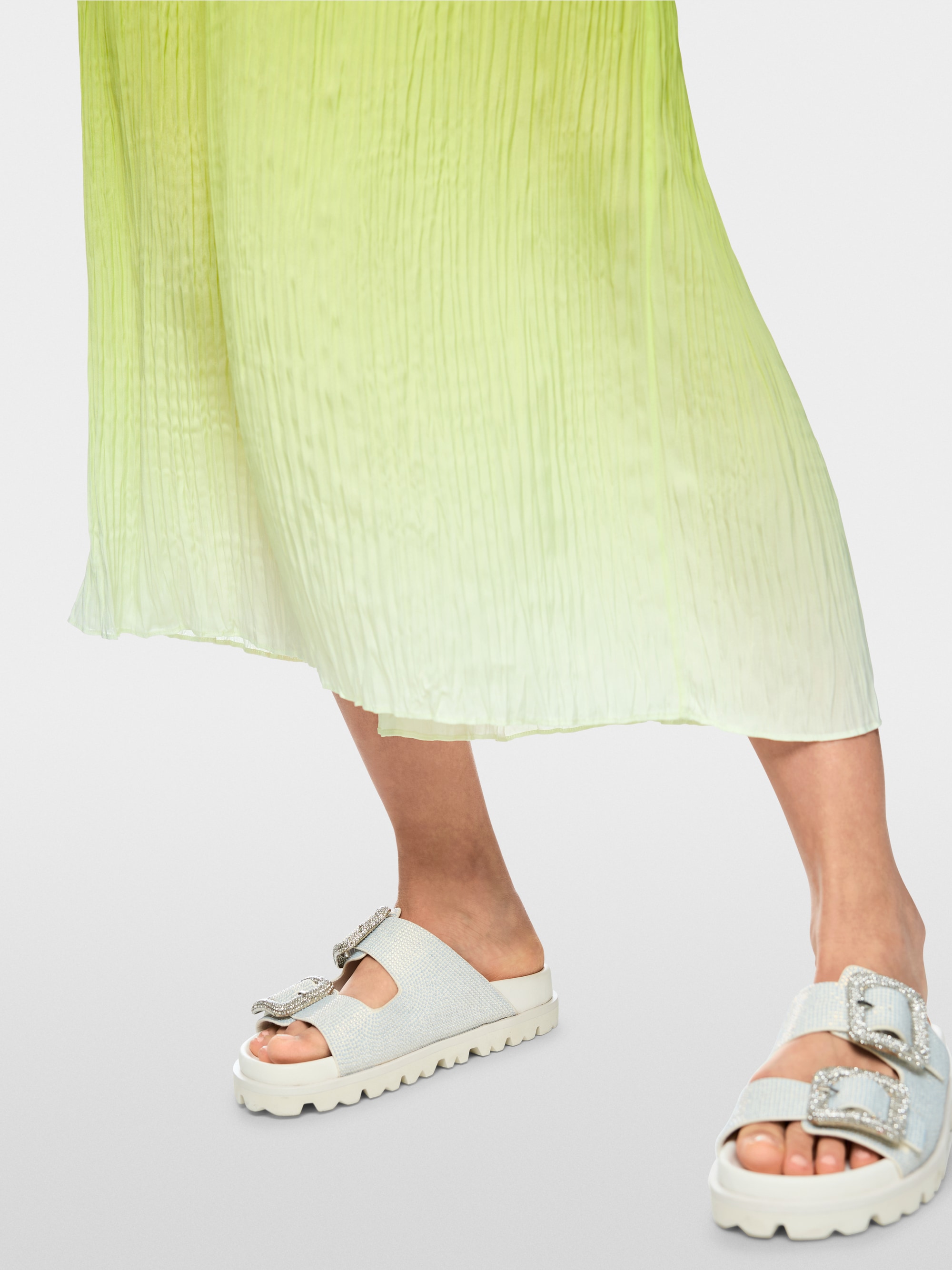 ‘Rethink Together’ airy midi skirt