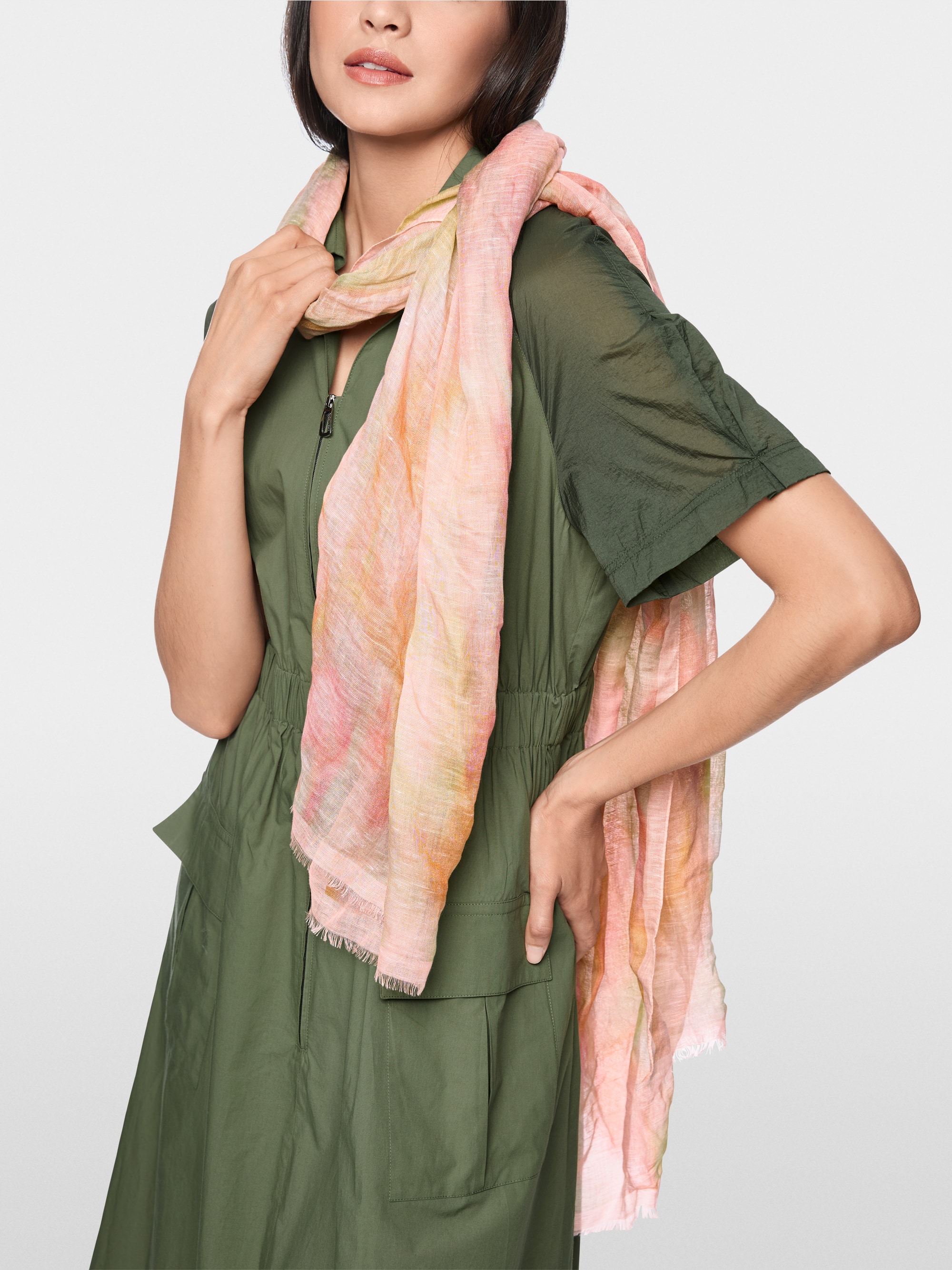 Scarf with all-over print