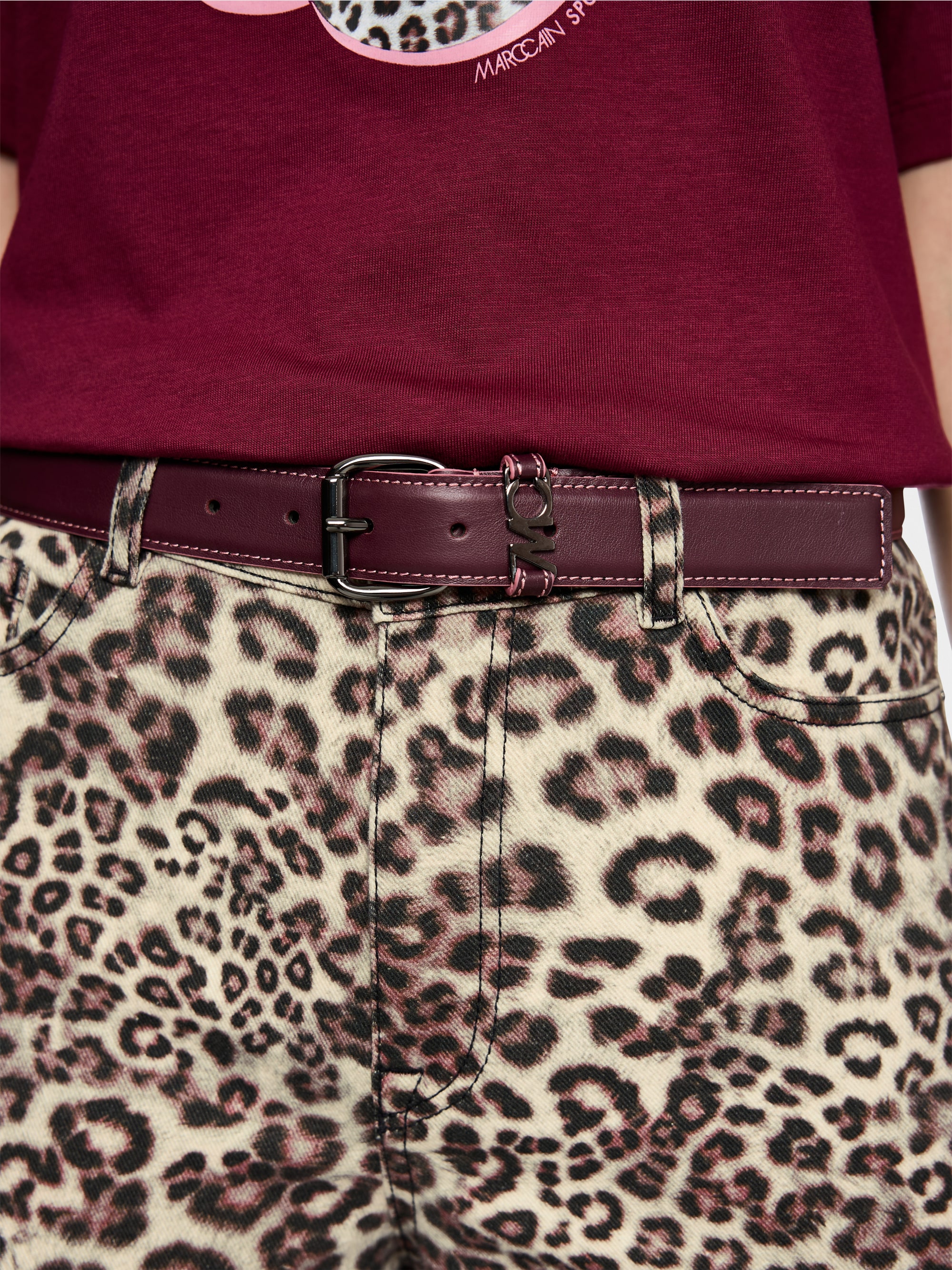 Classic leather belt