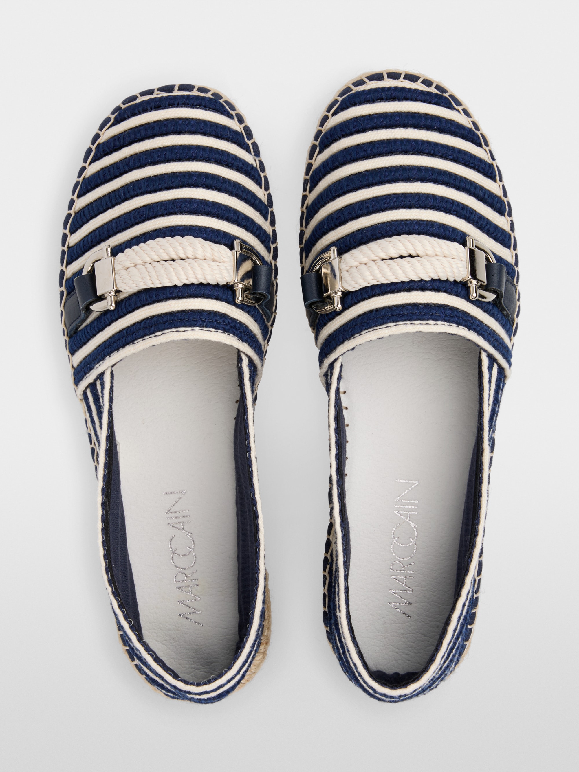 Striped espadrilles