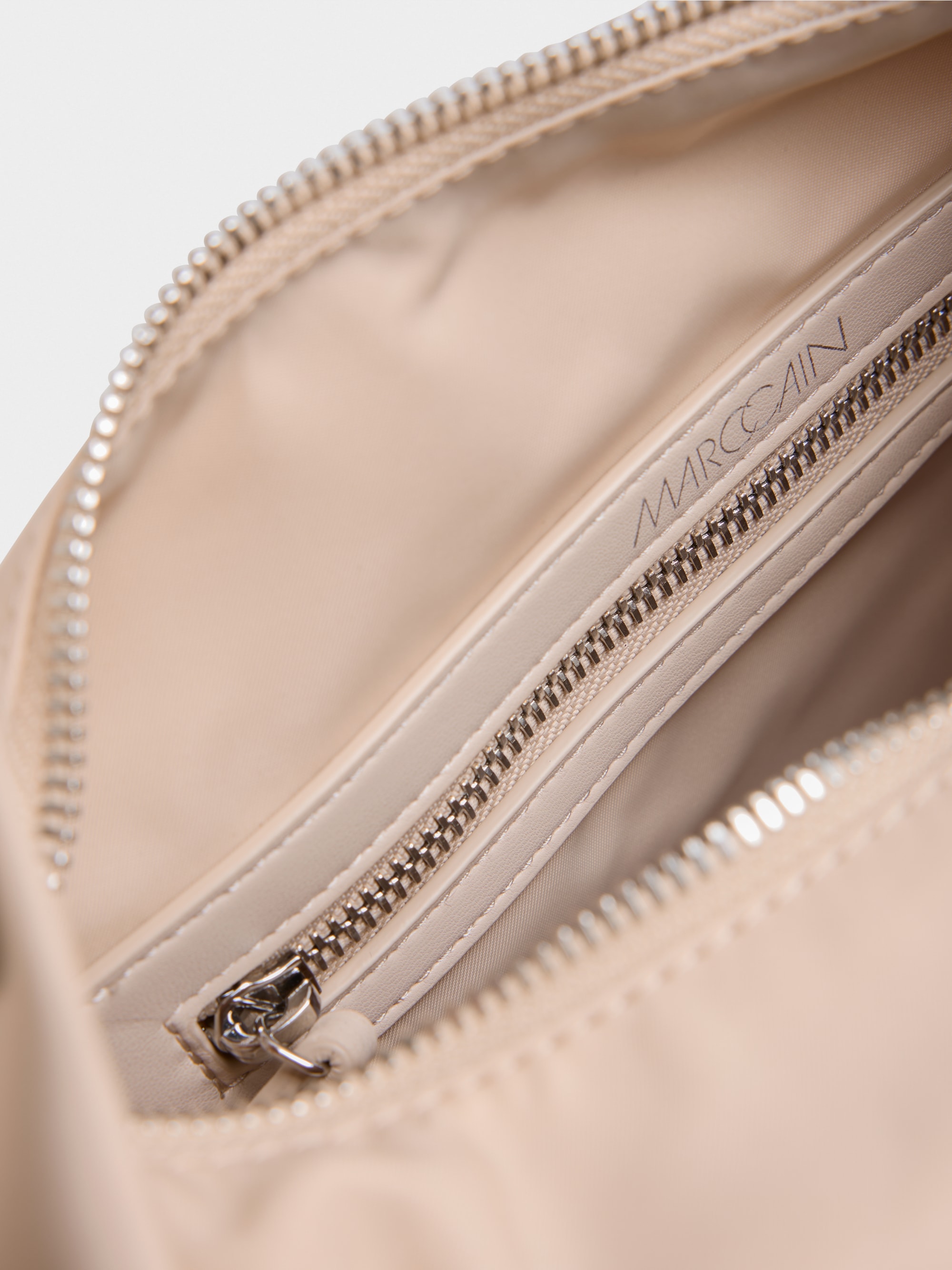 ‘Rethink Together’ nylon hobo bag