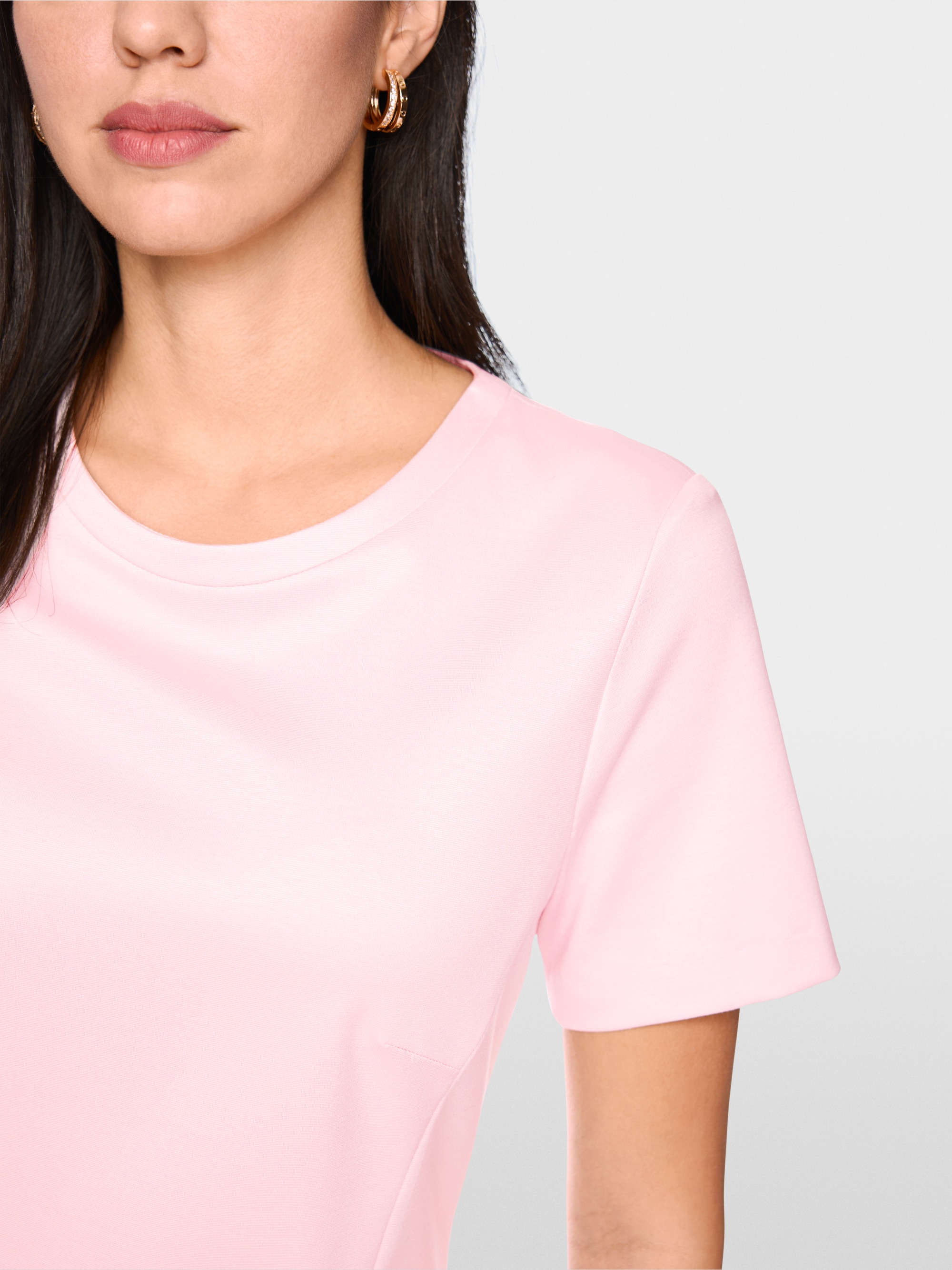 Stretch viscose mini dress