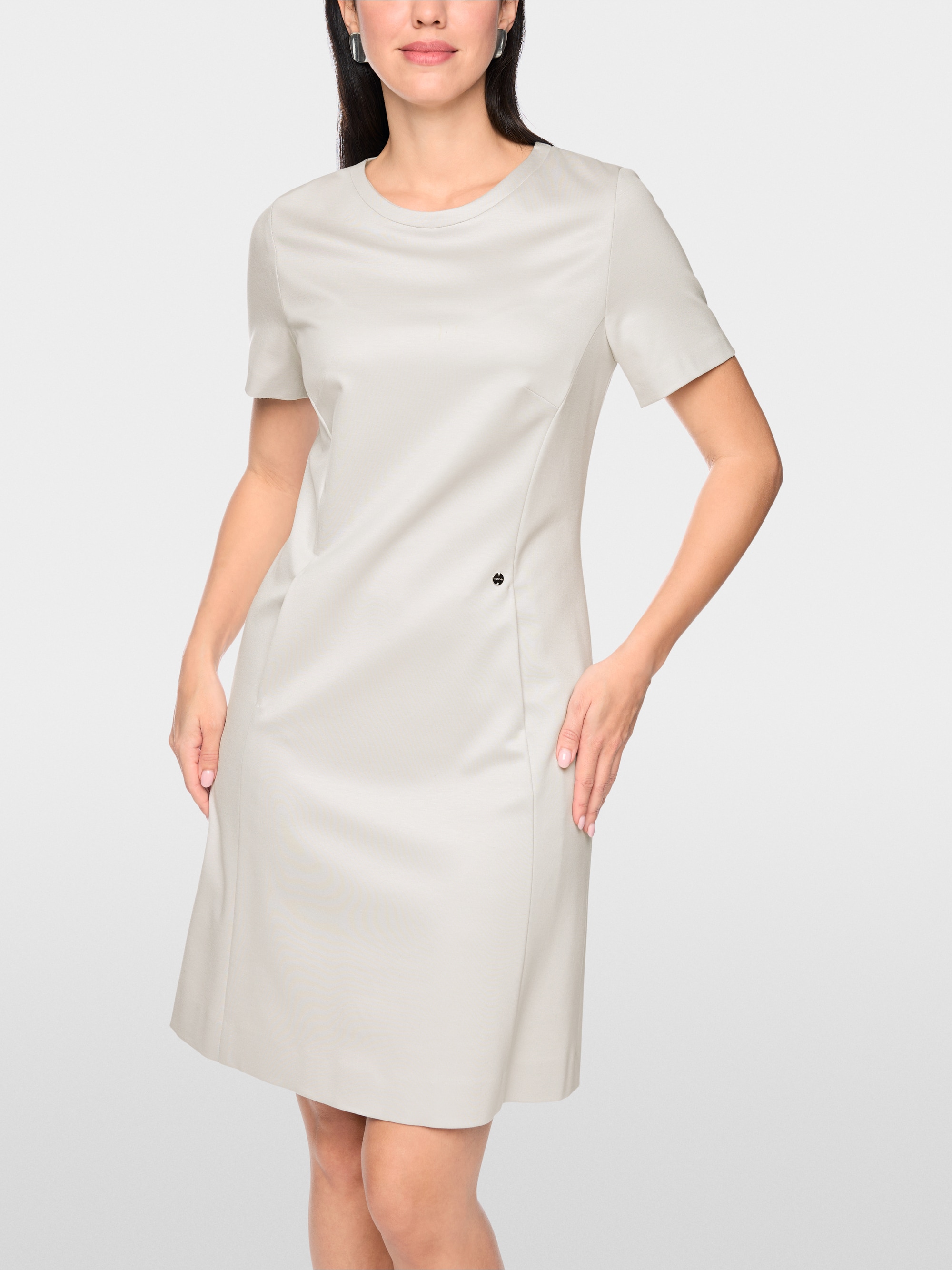 Stretch viscose mini dress