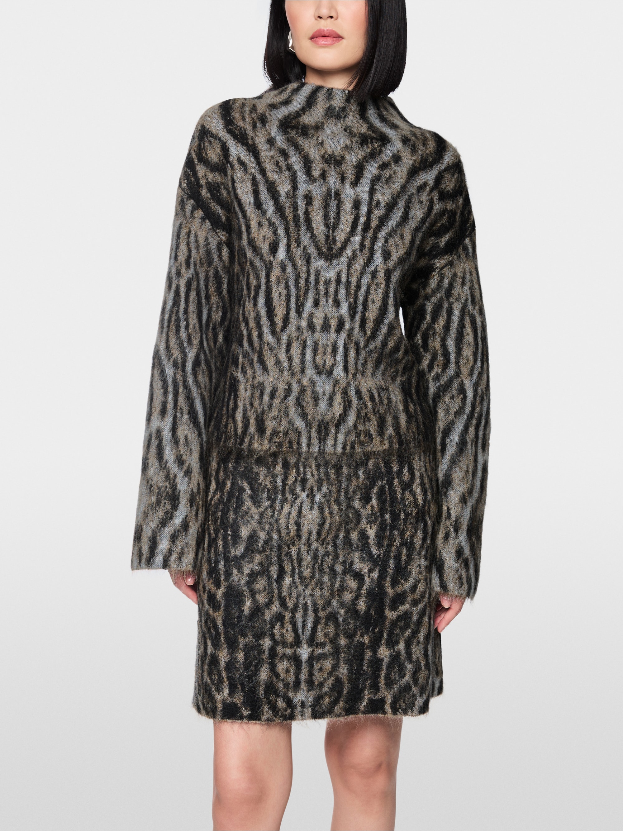 ‘Knitted in Germany’ ocelot jumper