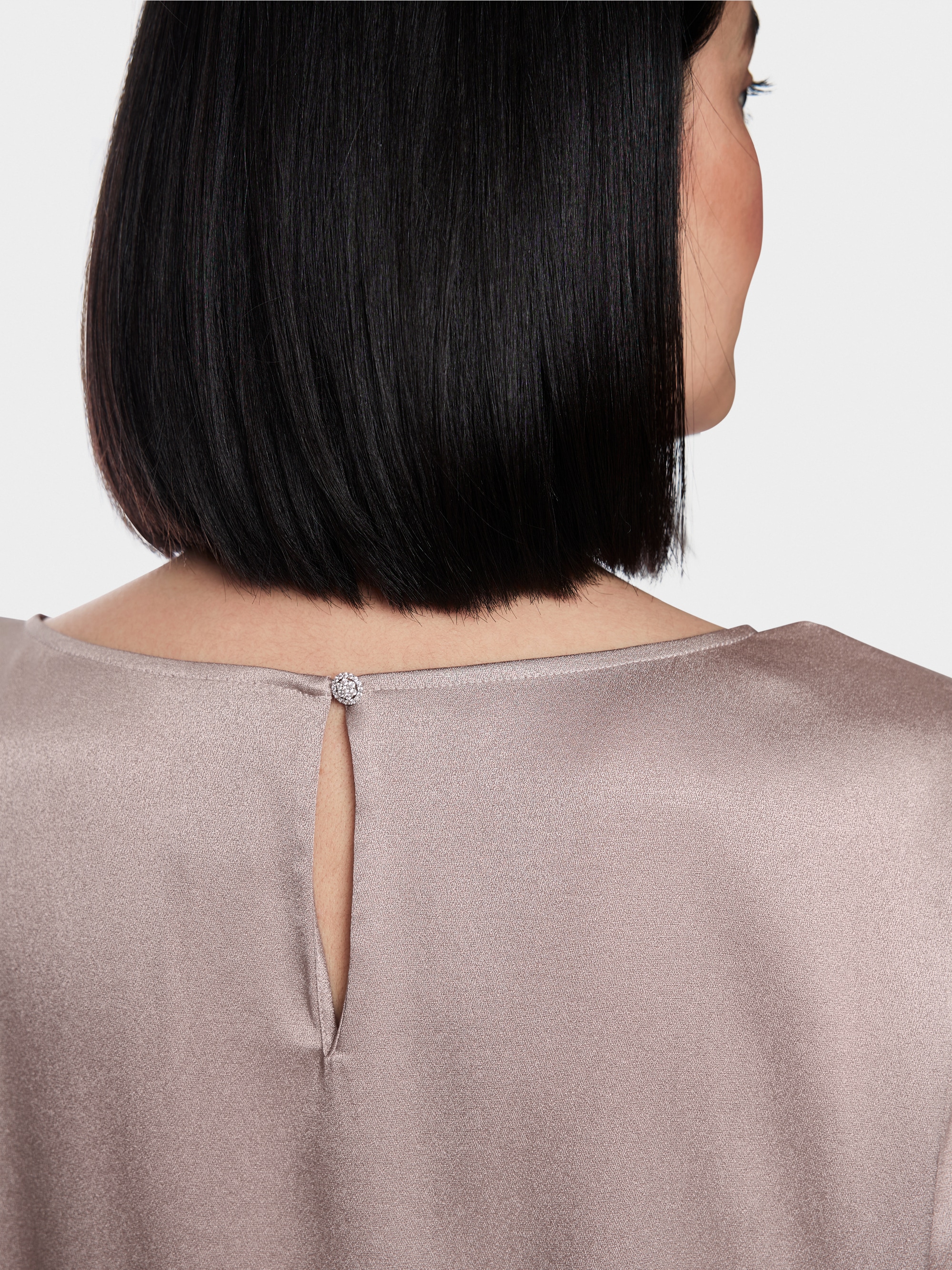 Flowing silk blouse