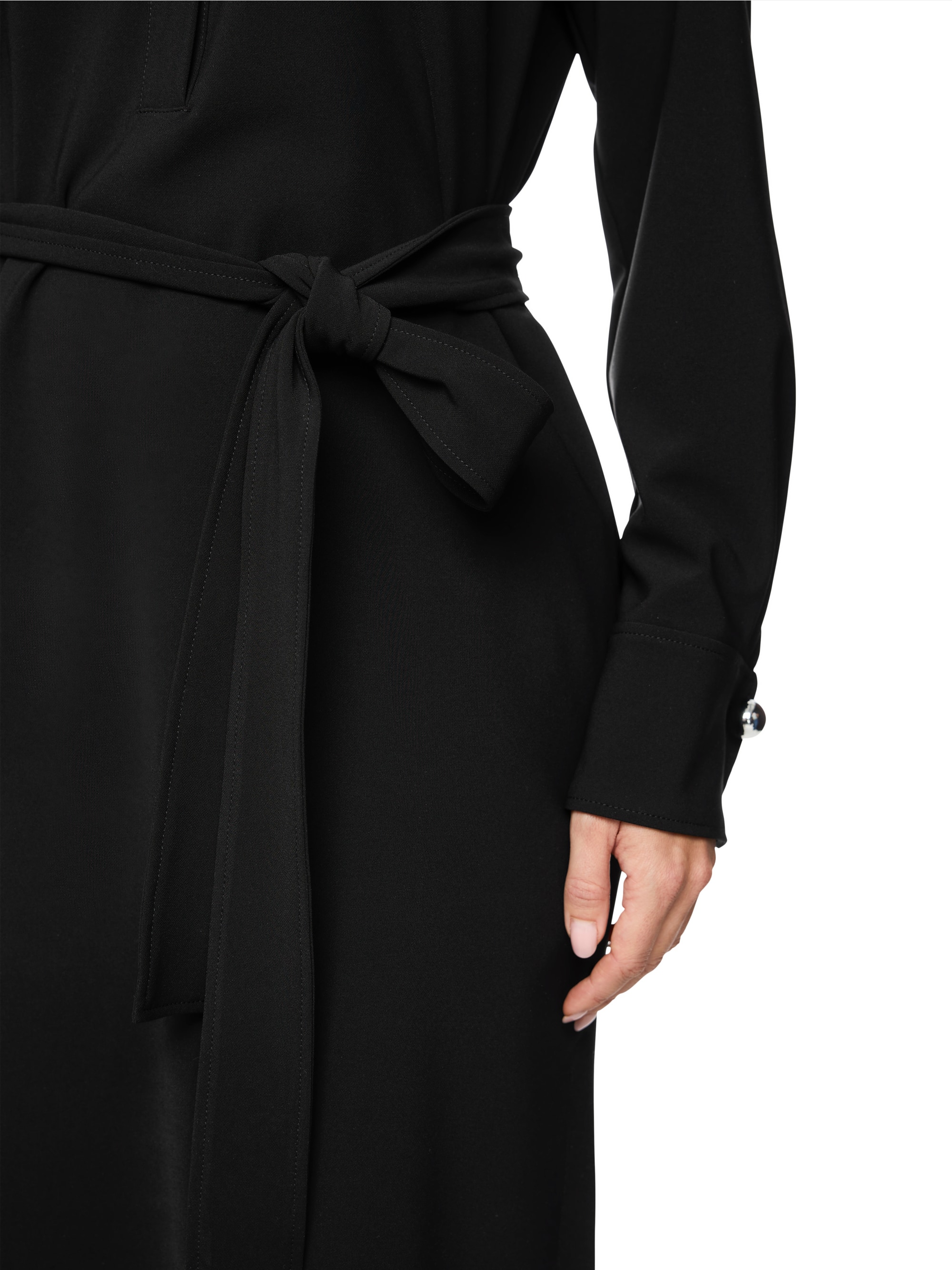 Robe chemise mi-longue