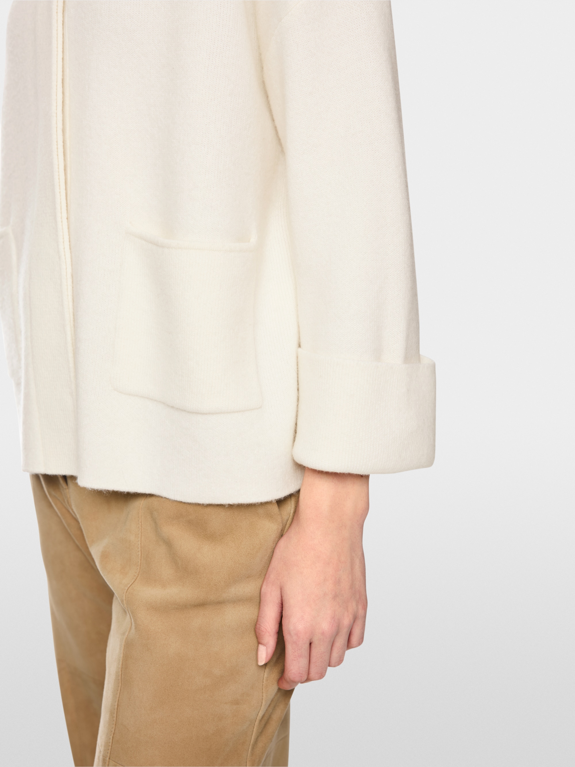 New wool and cashmere cardigan