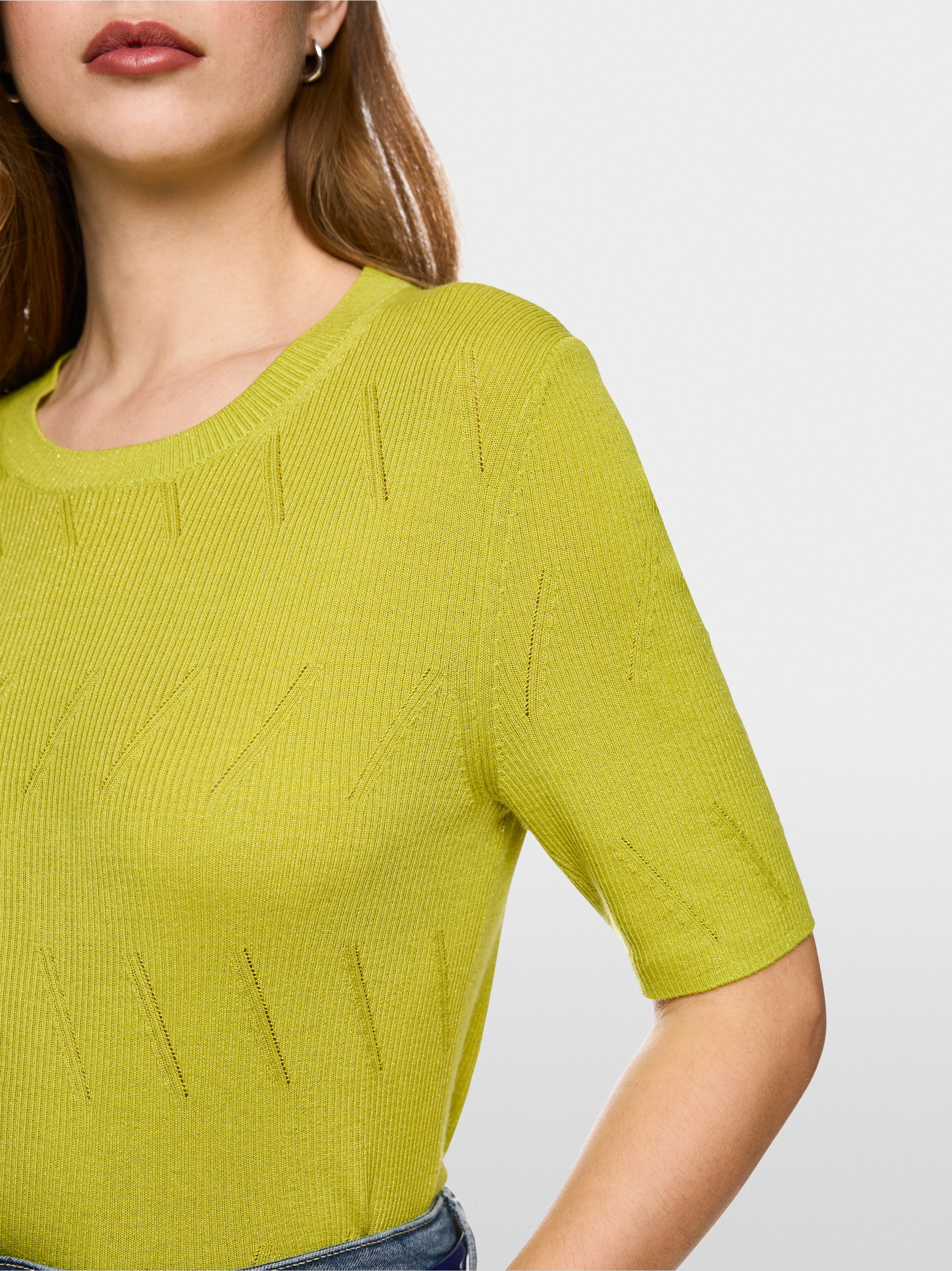 Ribbed jumper