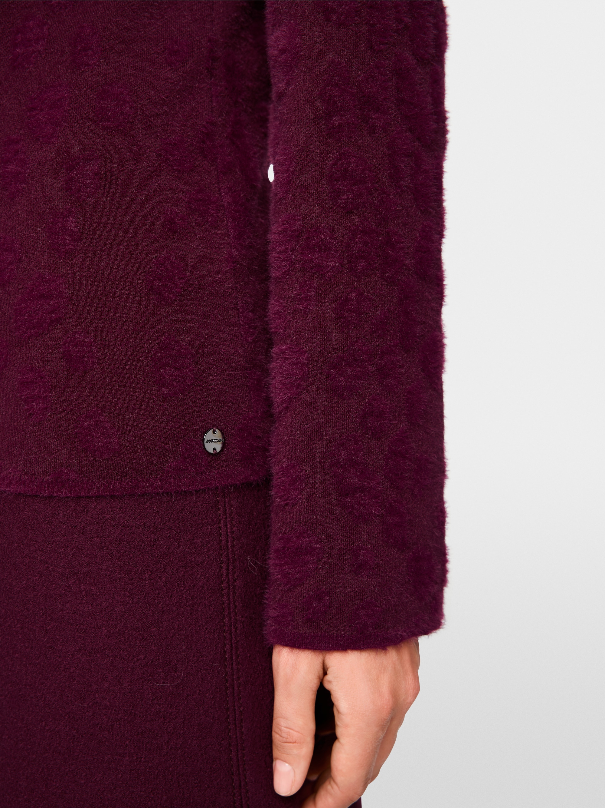 ‘Knitted in Germany’ textured jumper