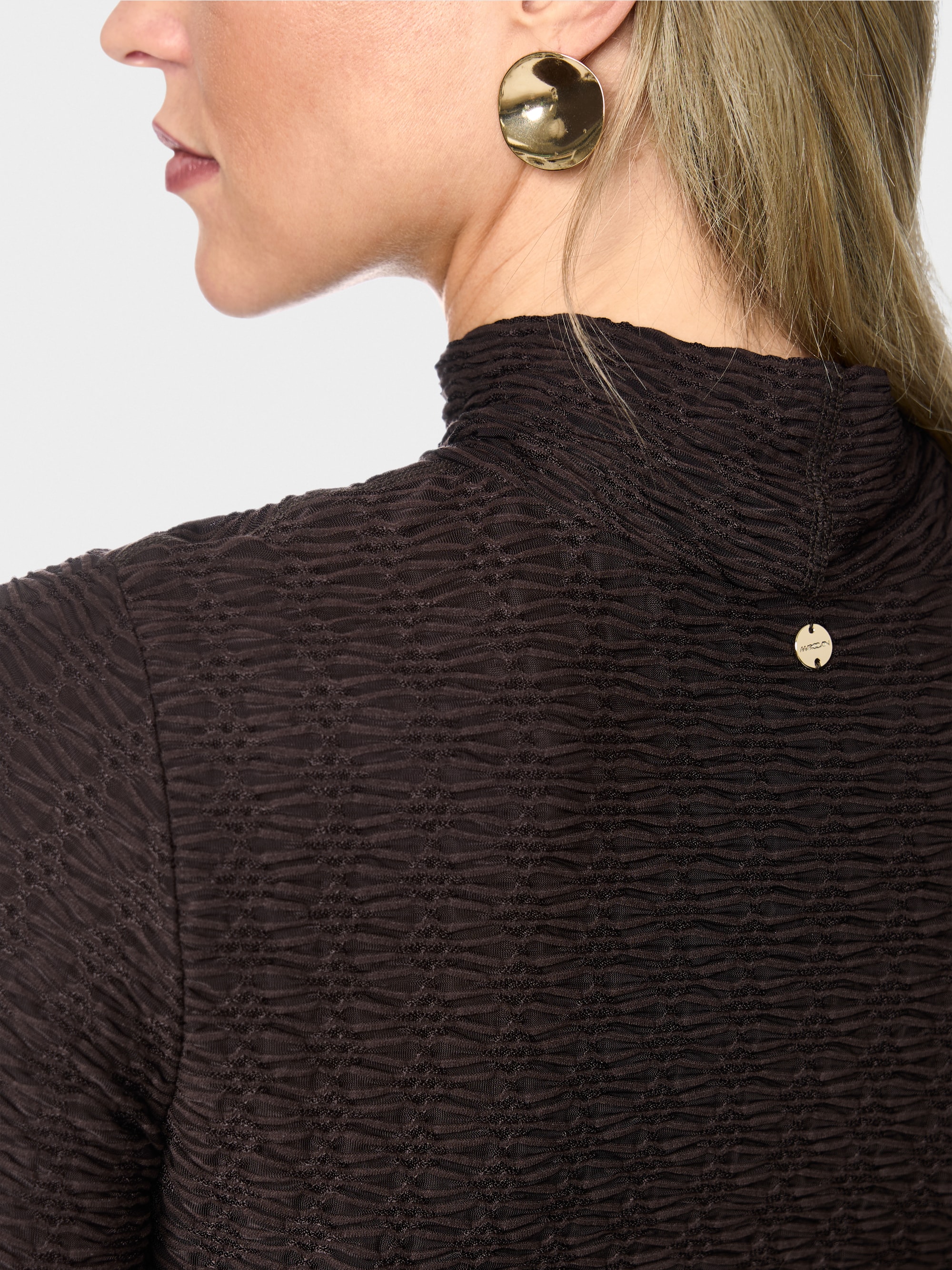 Stretch viscose shirt