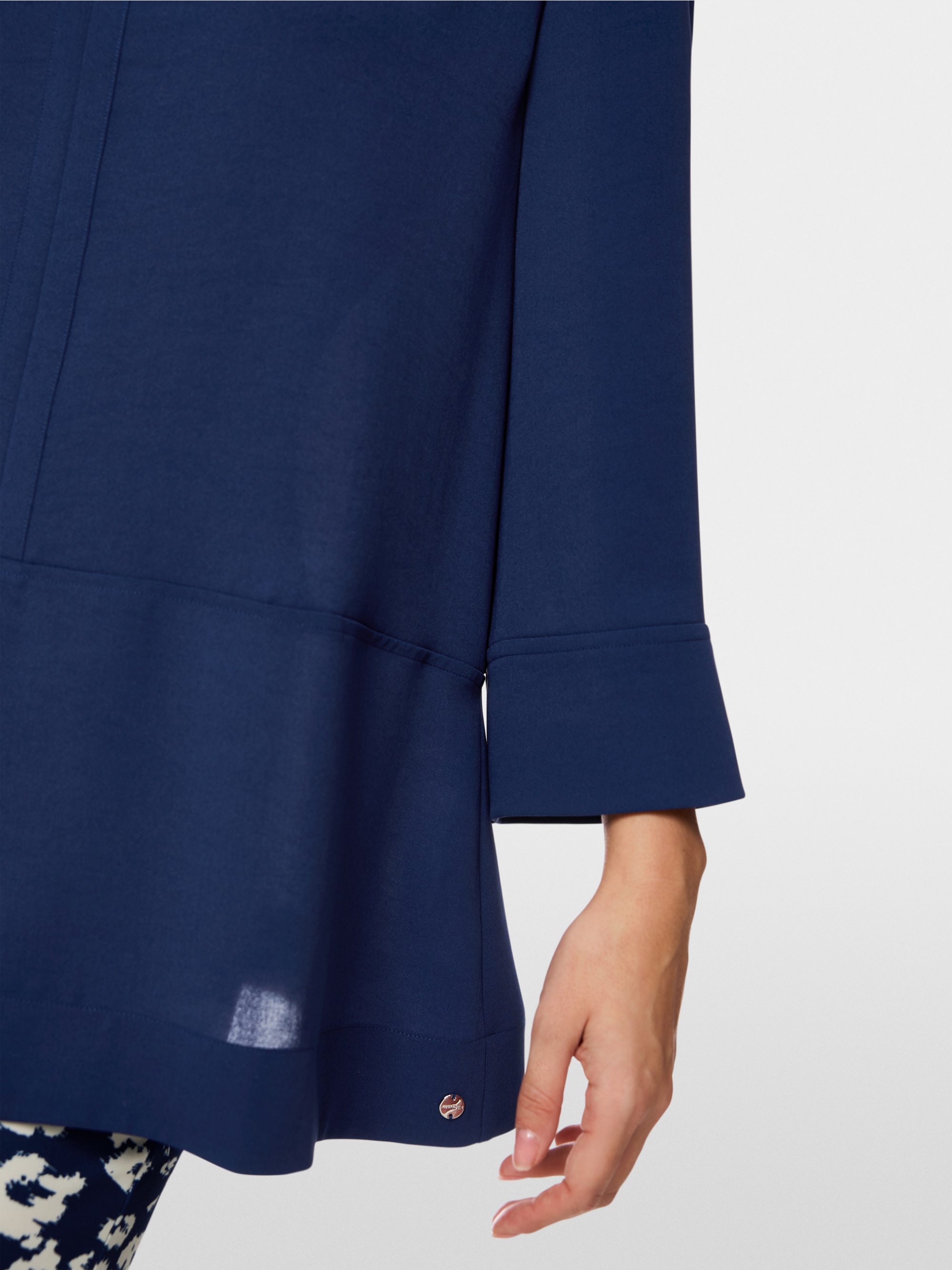 Loose tunic-style blouse