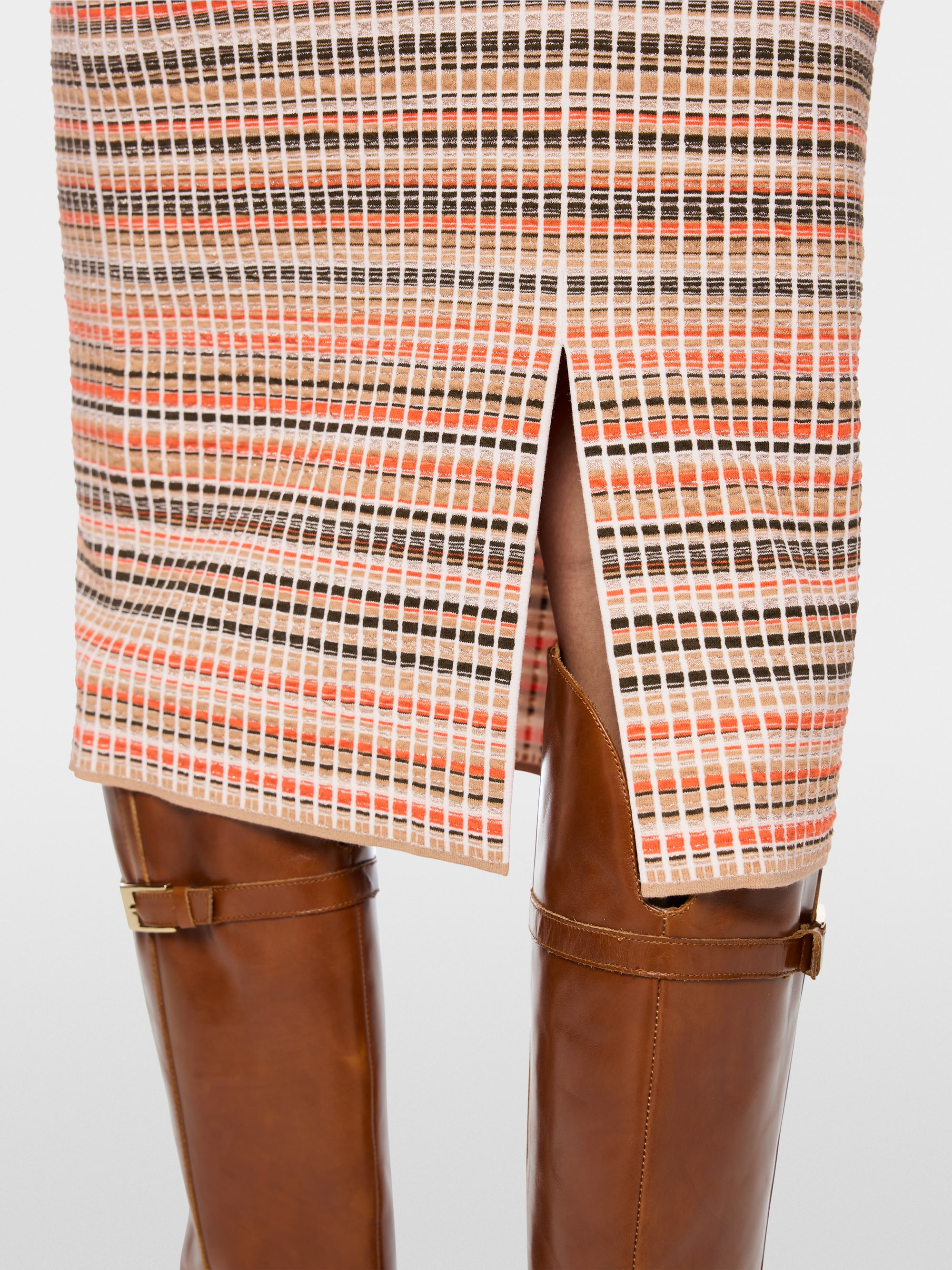 ‘Knitted in Germany’ pencil skirt