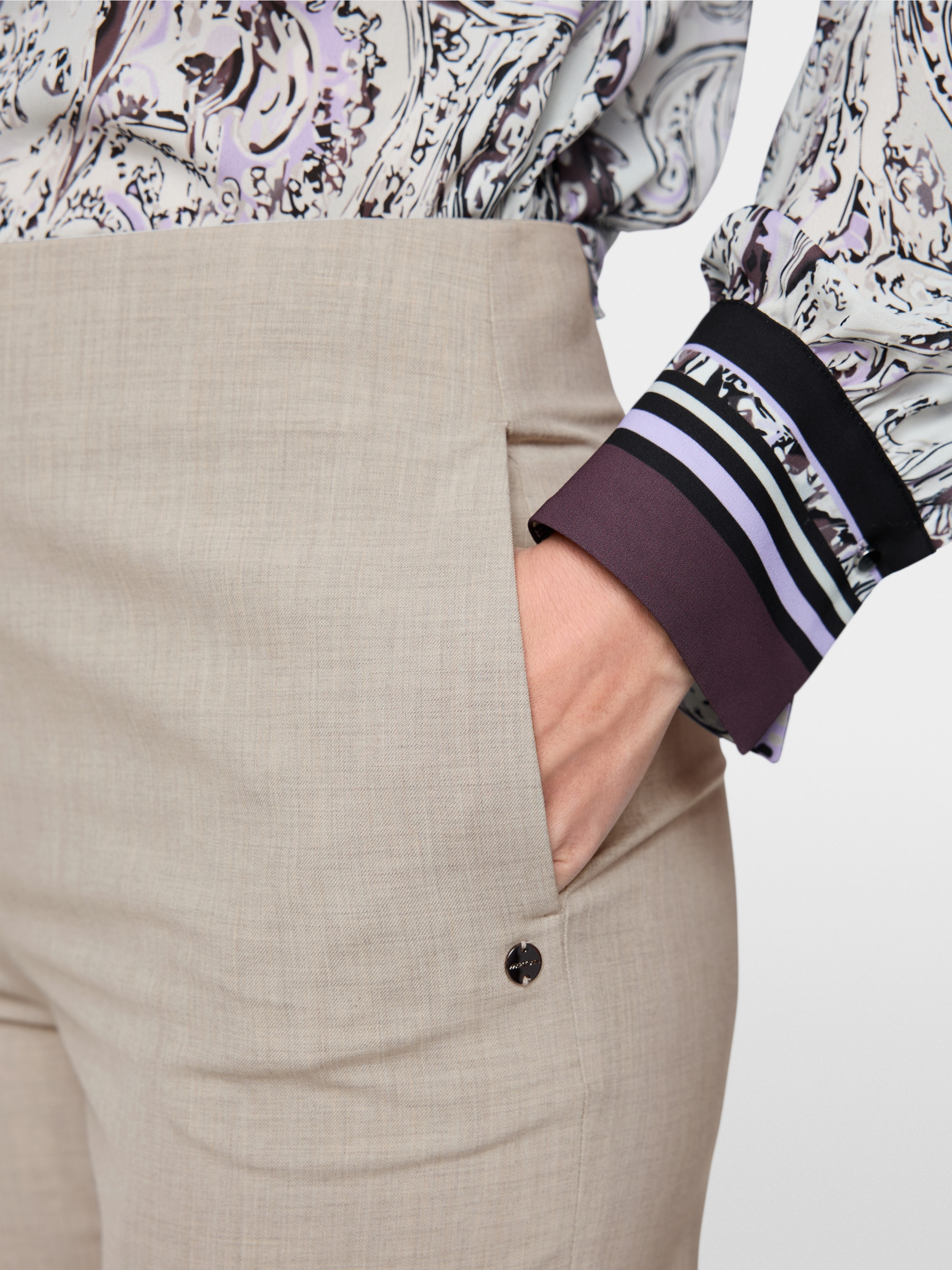 FORDON feminine fit fabric trousers