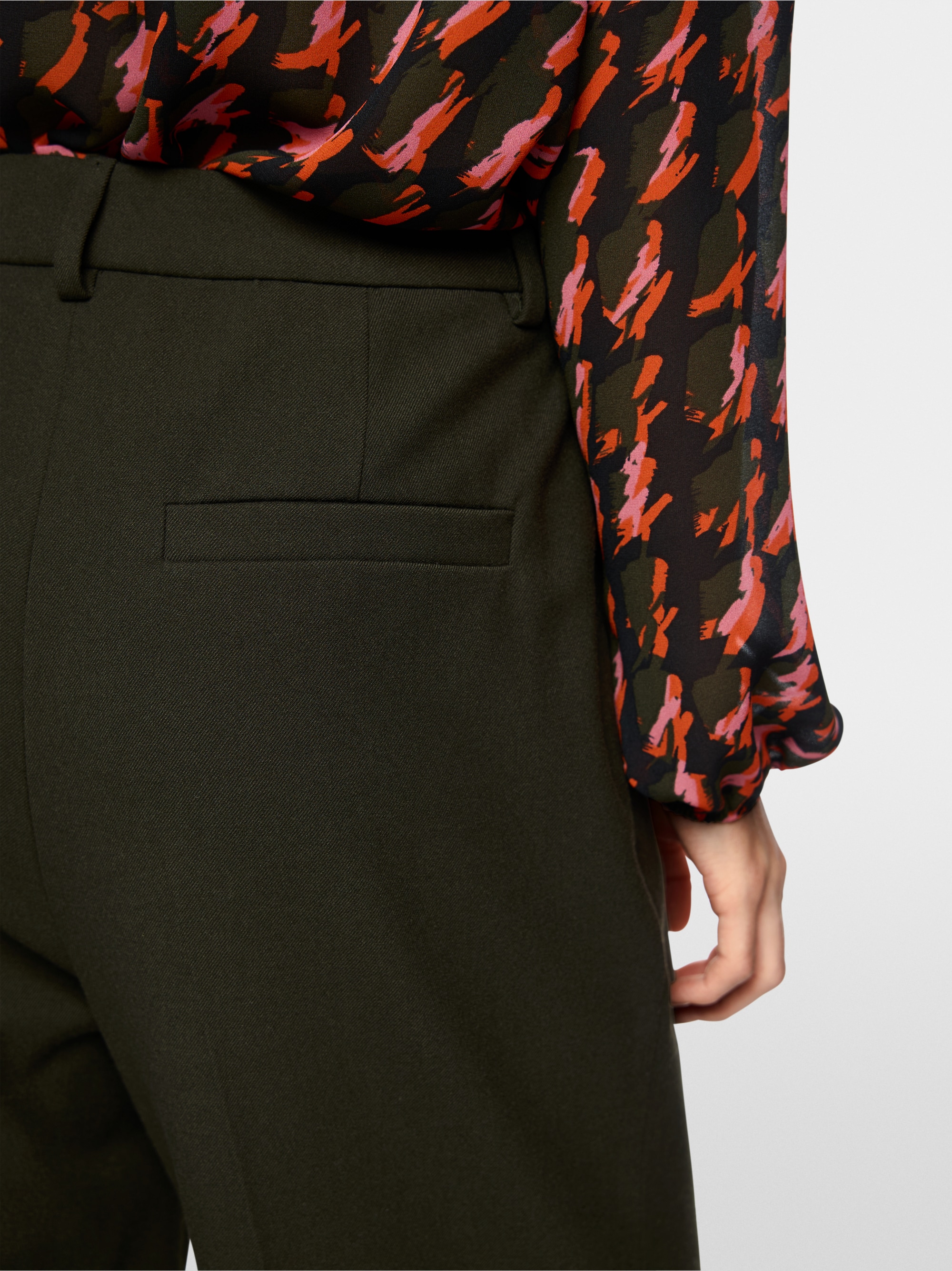 FAQUS trousers with crease