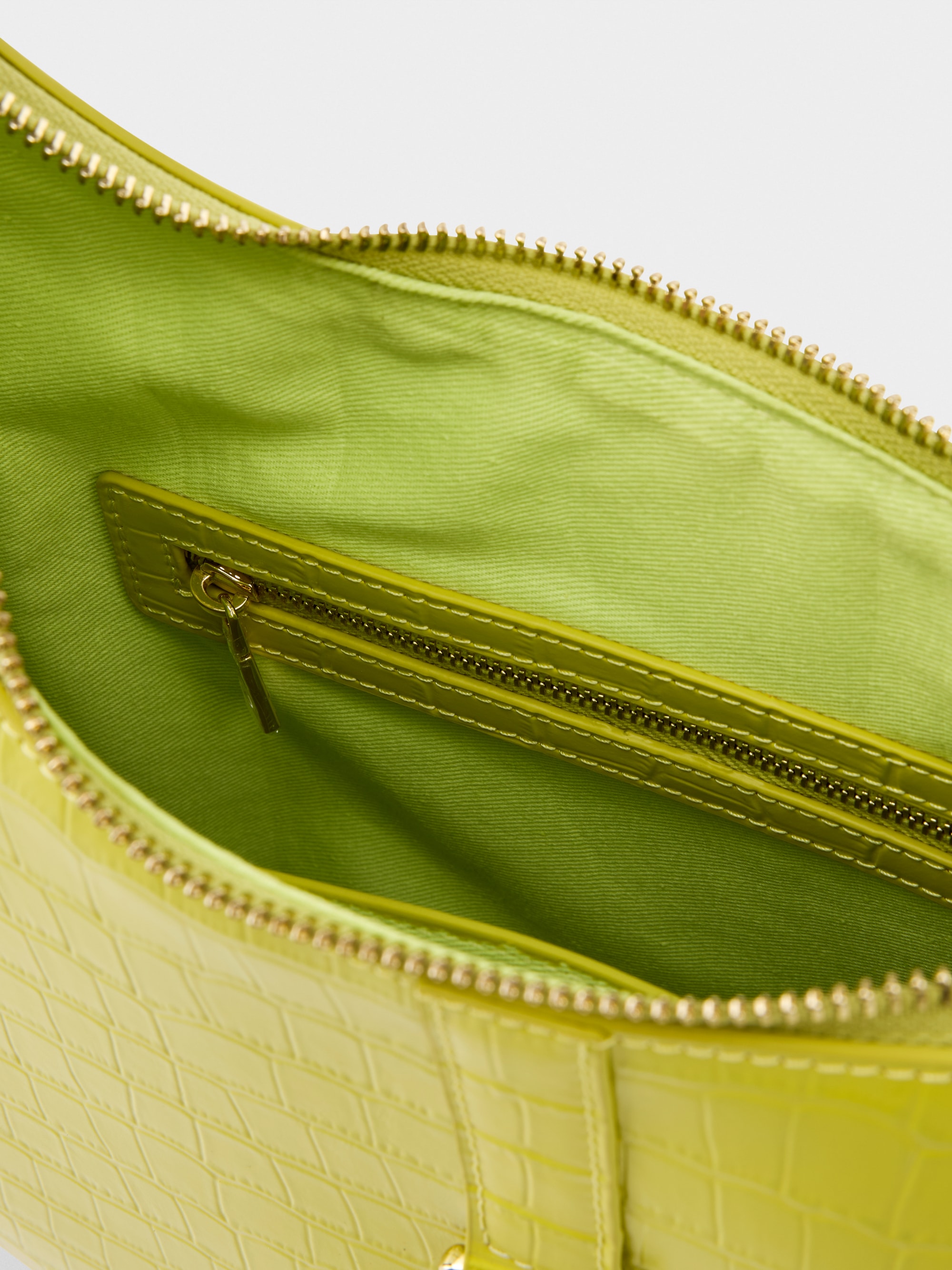 Leather hobo bag