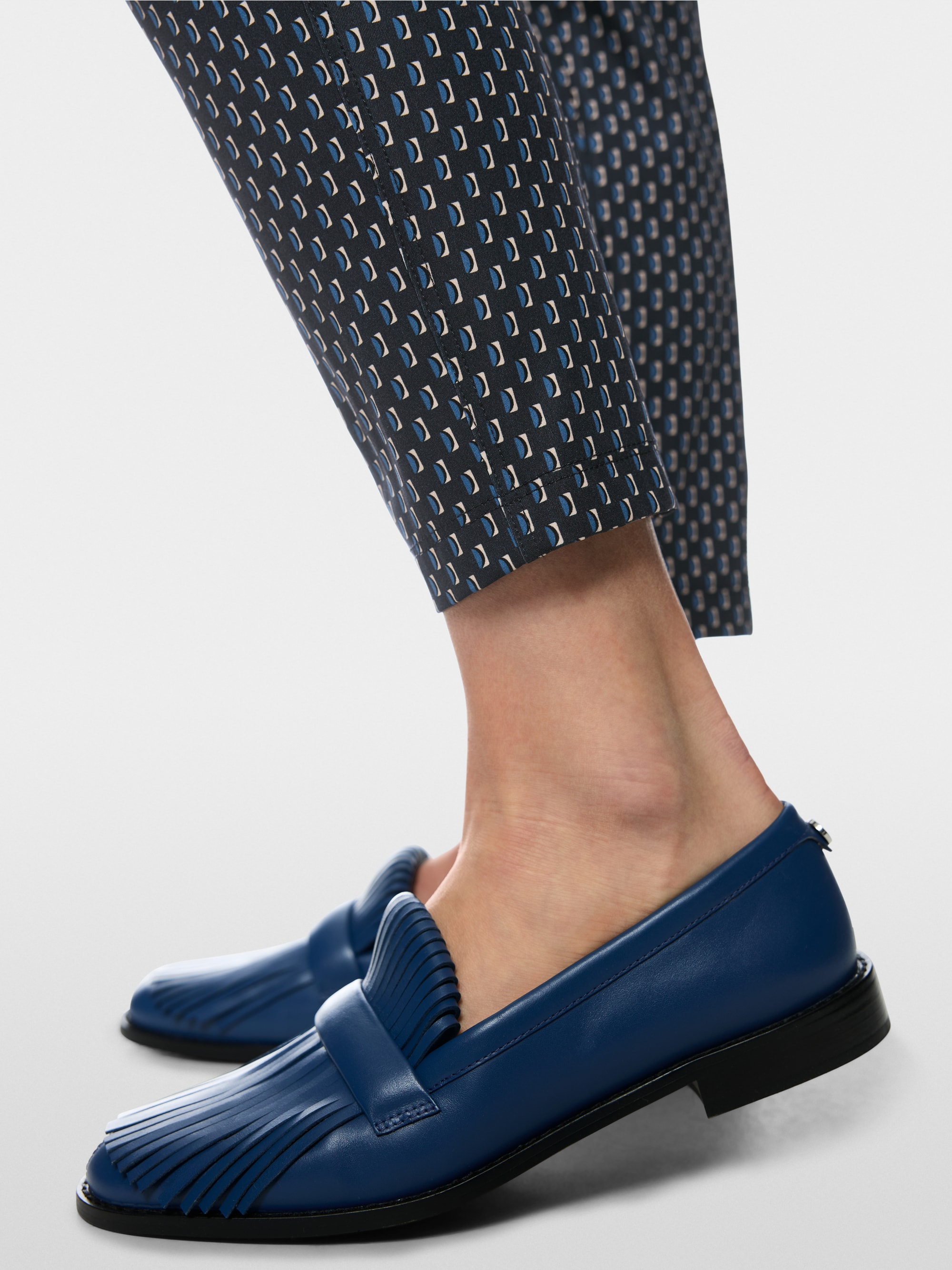 RHODOS relaxed fit pull-on trousers