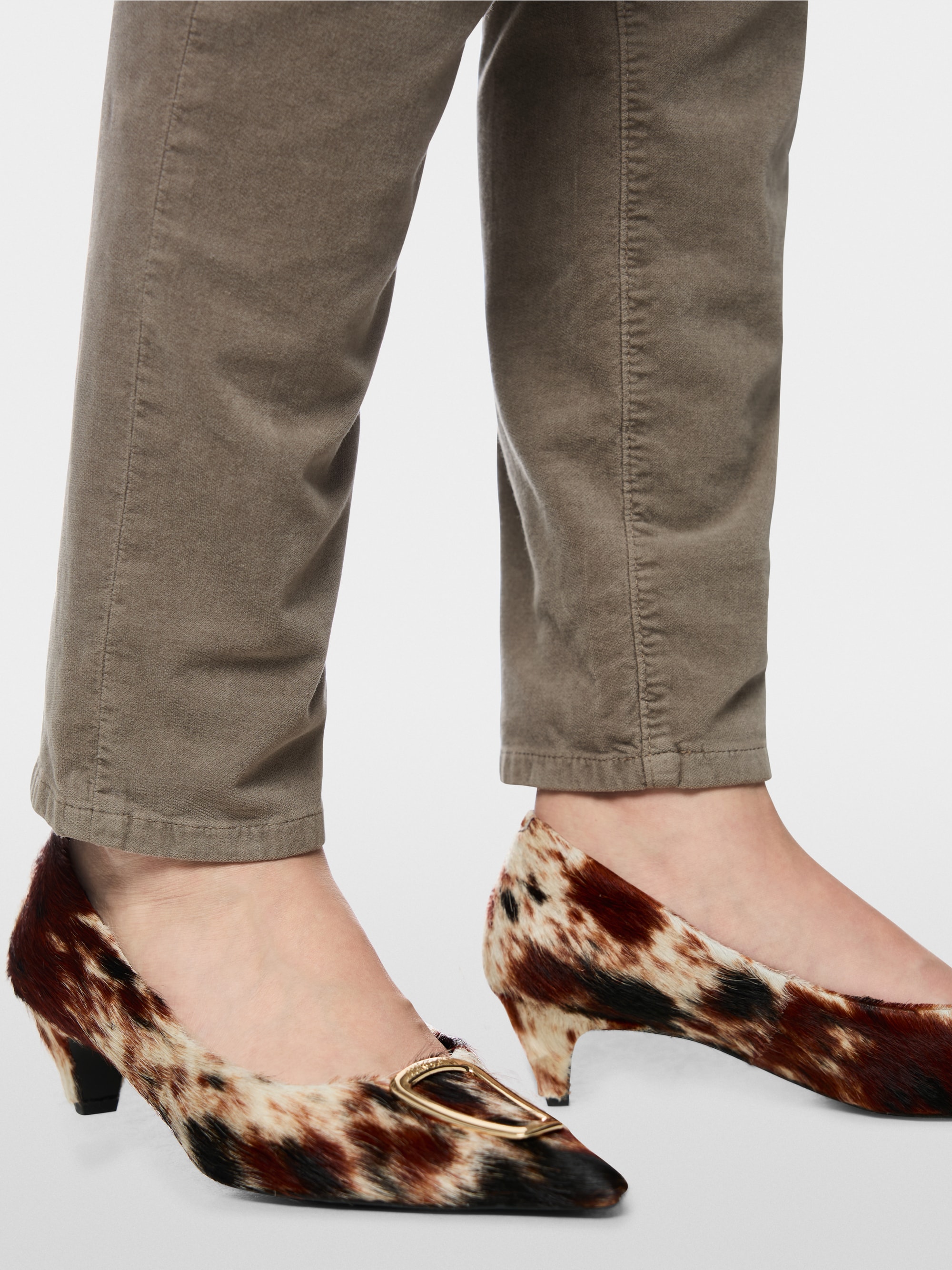SILEA slim fit trousers