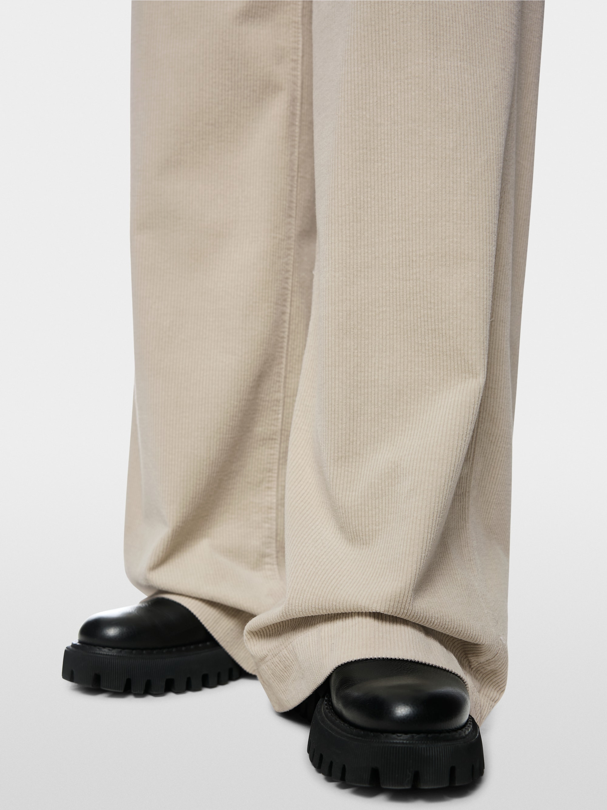 WARRI wide fit corduroy trousers