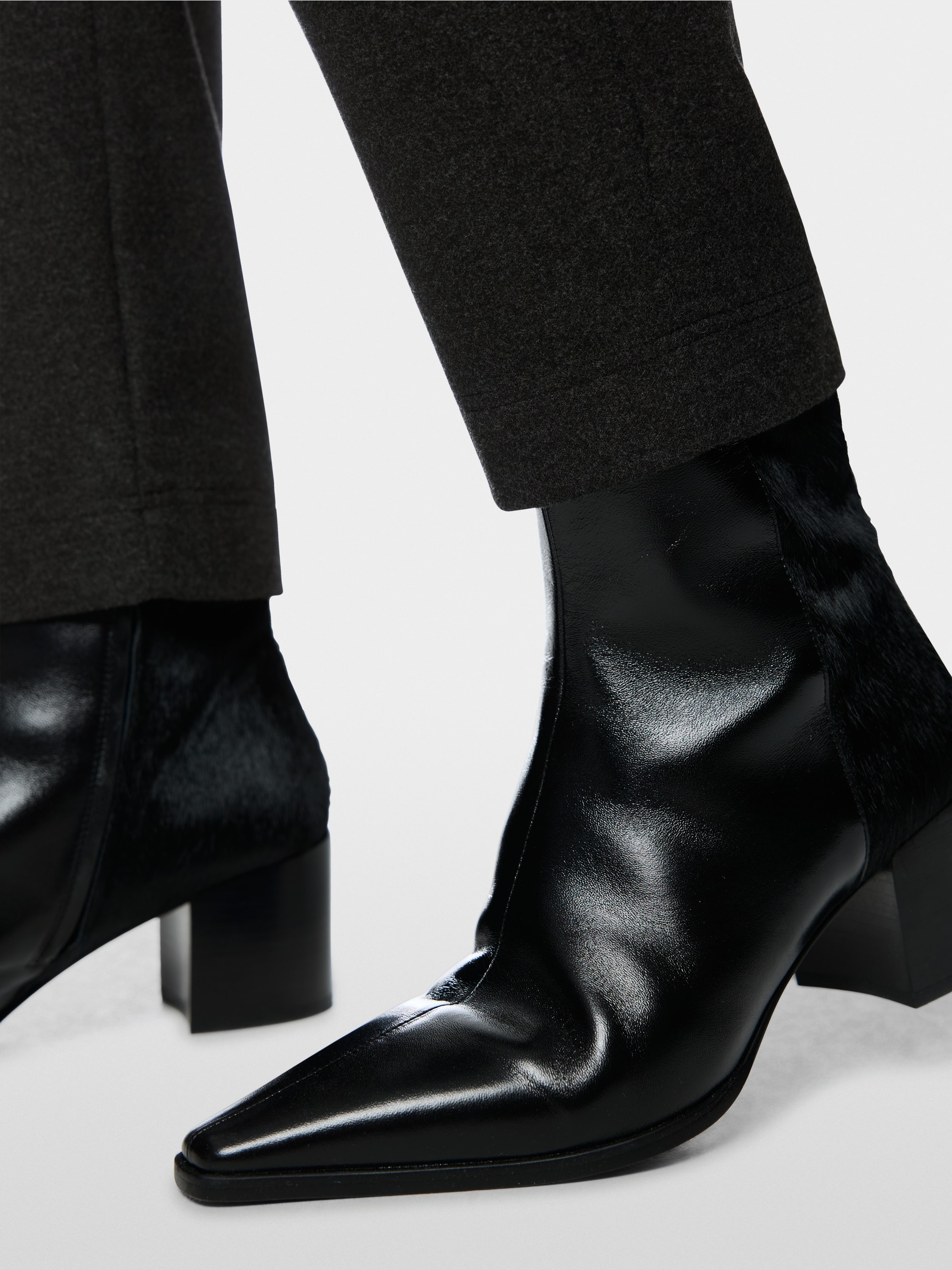 RHODOS relaxed fit pull-on trousers
